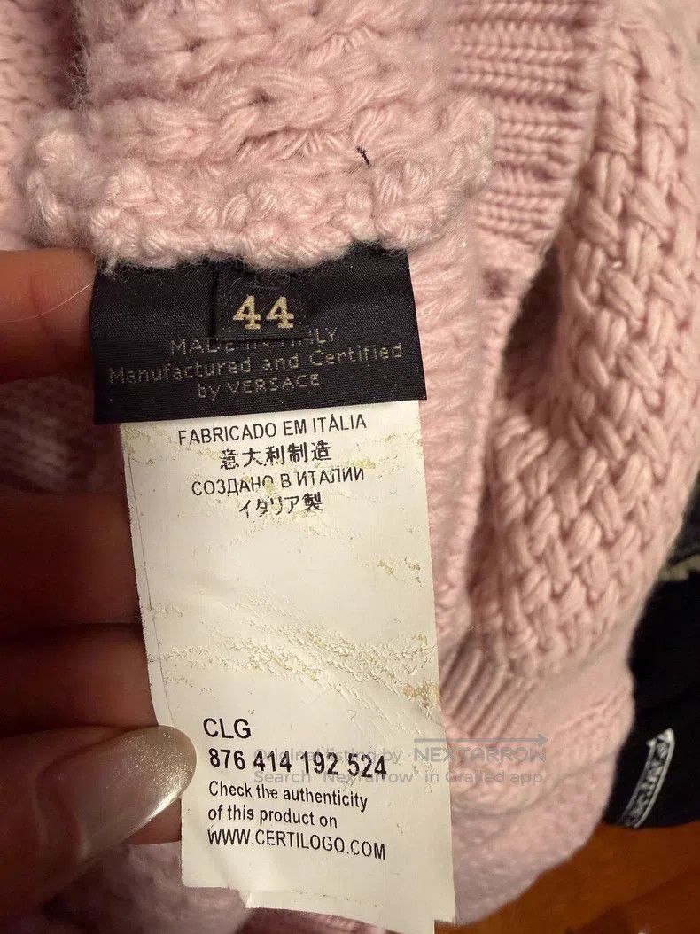 Versace Versace Hooded knitwear Size XL / US 12-14 / IT 48-50 - 5 Thumbnail