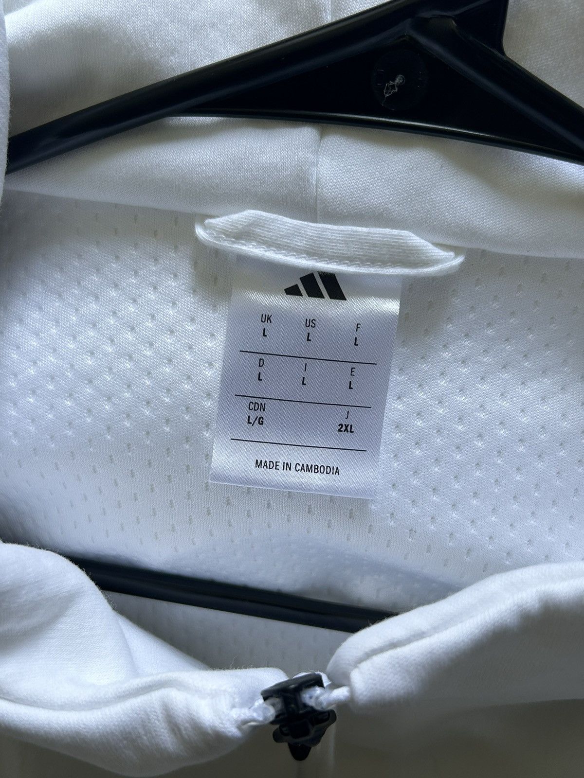 Adidas adidas Z.N.E. Full-Zip Hooded Track Jacket in white Size US L / EU 52-54 / 3 - 5 Thumbnail