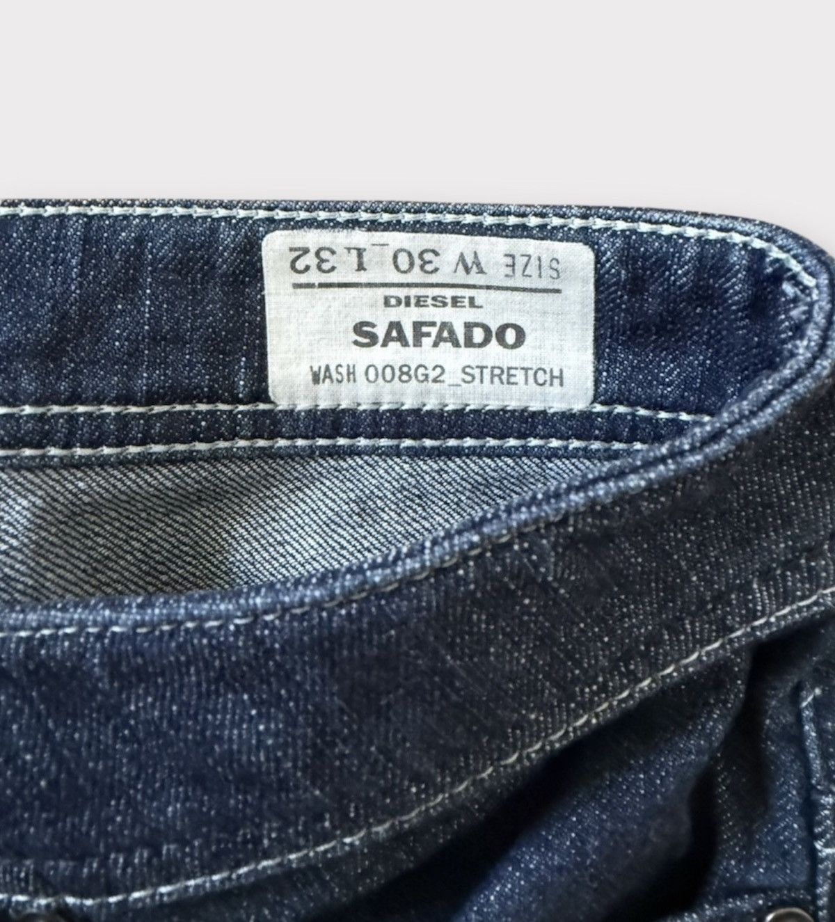 Diesel Diesel Safado W30 L32 Slim Straight Jeans Stretch NWT Size US 30 / EU 46 - 4 Thumbnail