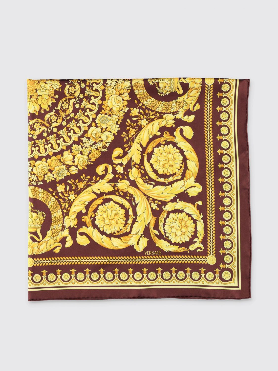 Versace Versace Neck Scarf Woman Burgundy Size ONE SIZE - 1 Thumbnail