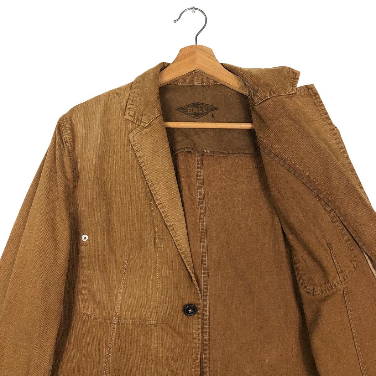 Japanese Brand 🔥Vintage Chore Work Jacket Ball Issey Miyake Japan Size US L / EU 52-54 / 3 - 12 Thumbnail