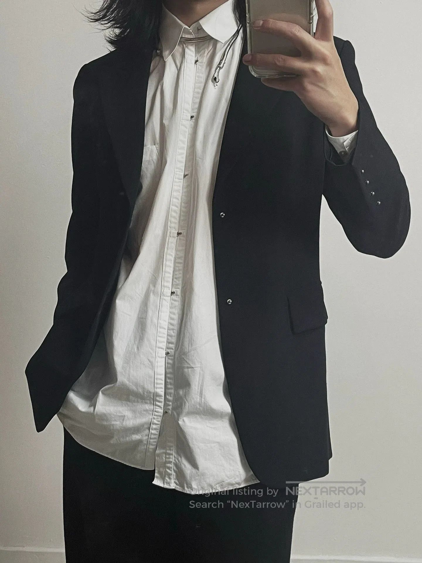 Jean Paul Gaultier jean paul gaultier homme white shirt. Size US M / EU 48-50 / 2 - 7 Thumbnail