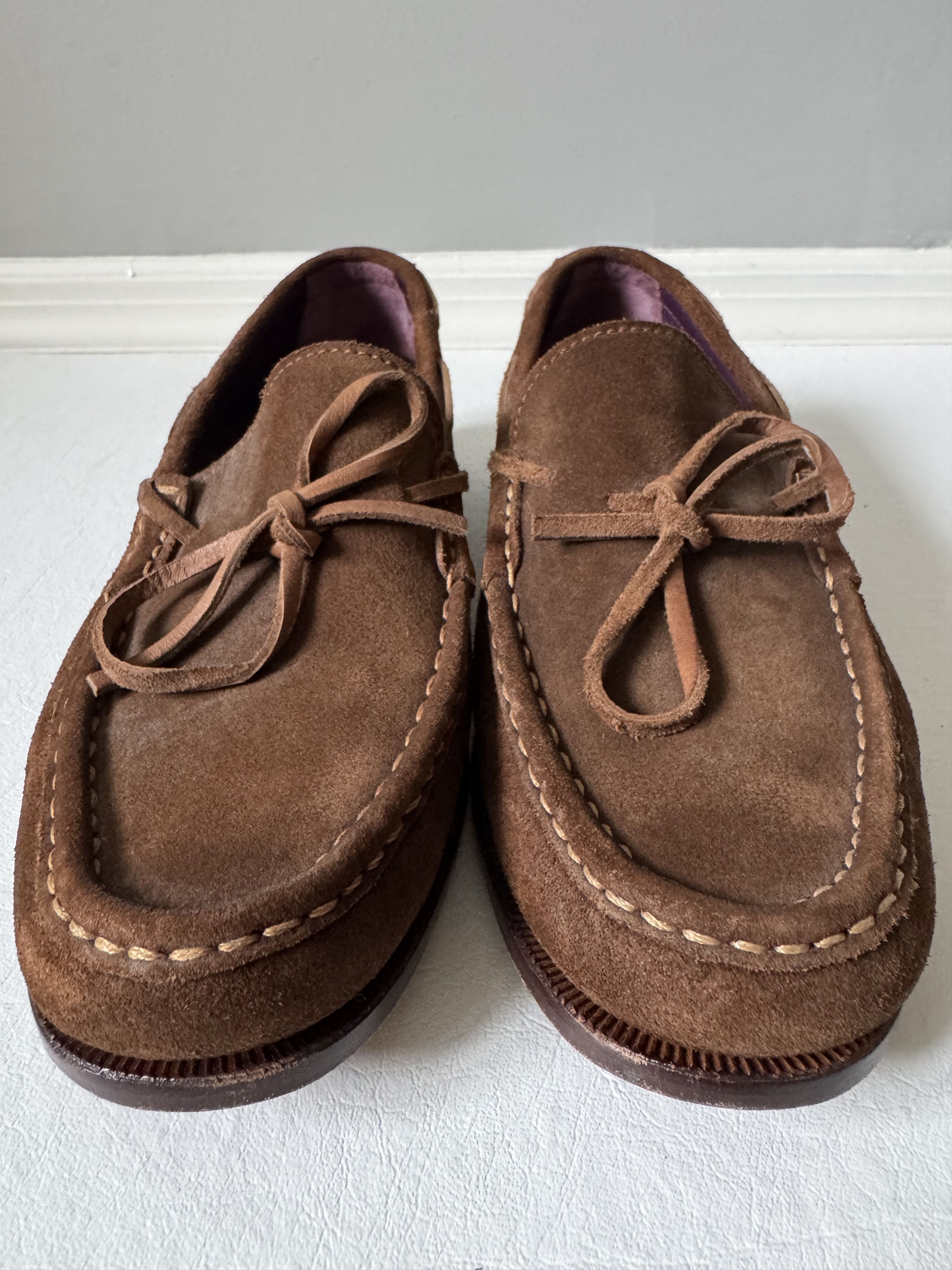 Carmina Carmina Suede Loafers Size US 7.5 / EU 40-41 - 1 Thumbnail
