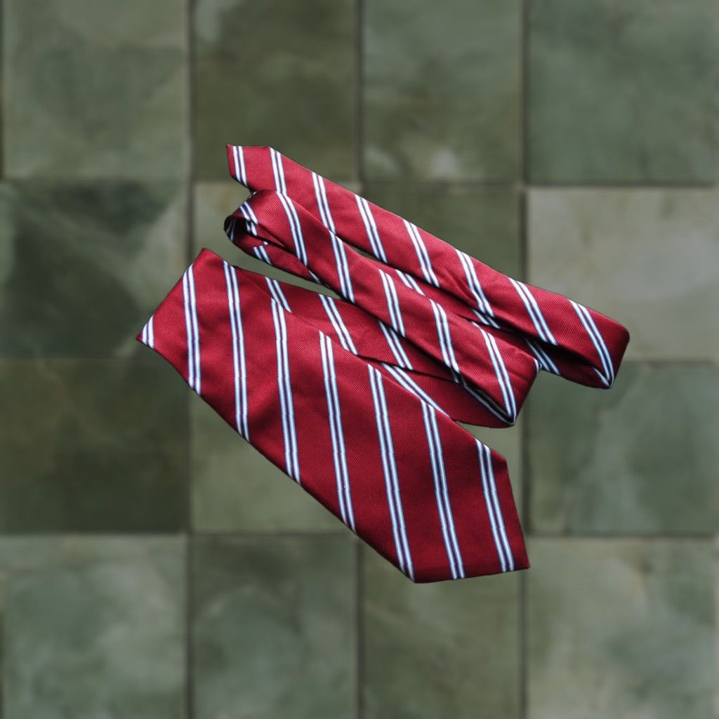 Ermenegildo Zegna ERMENEGILDO ZEGNA MENS SILK DRESS TIE MULTICOLOR STRIPED 100% SILK MINT LUXURY Size ONE SIZE - 1 Thumbnail