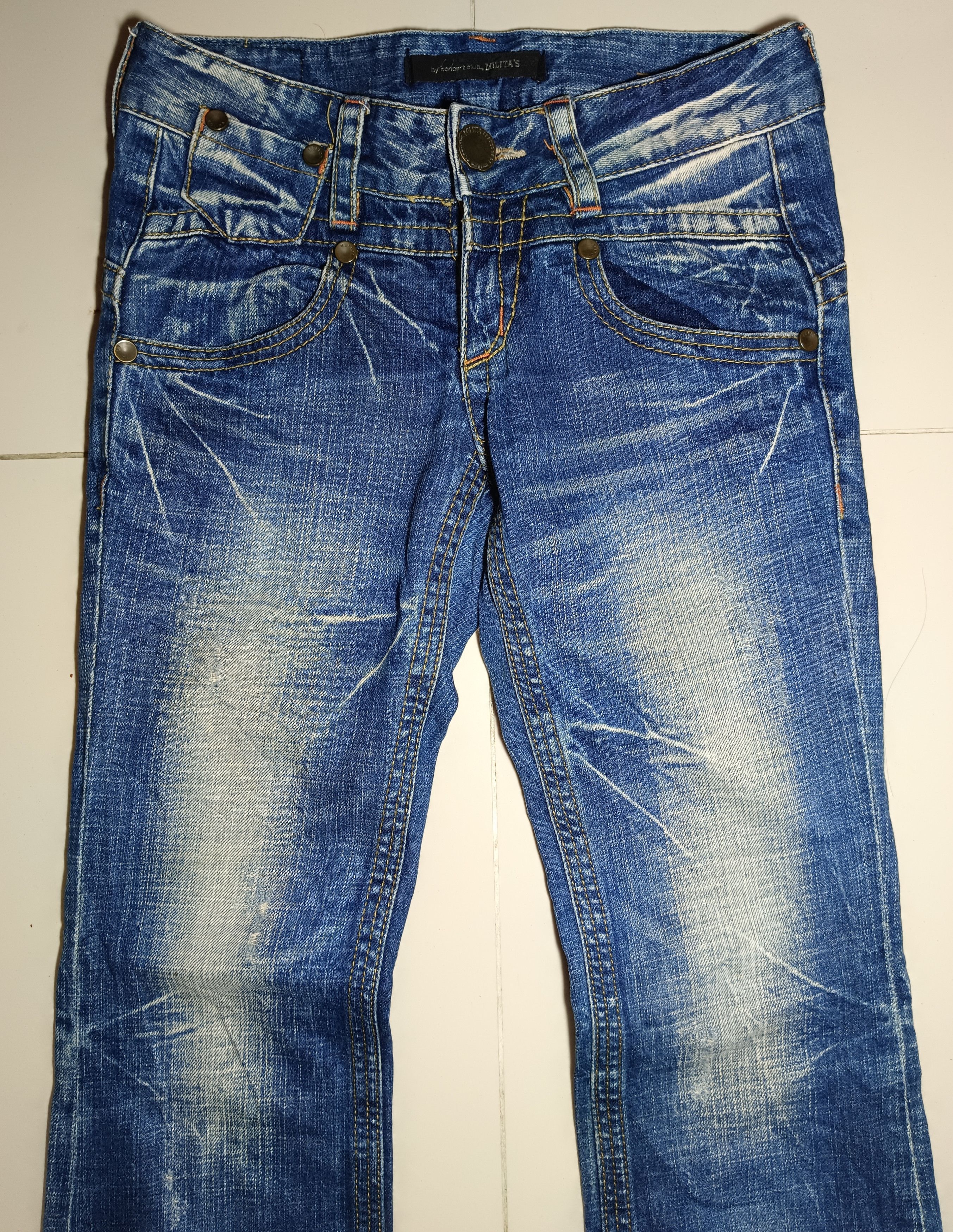 Undercover Vintage Lolita Flare Jeans Size US 29 - 2 Thumbnail
