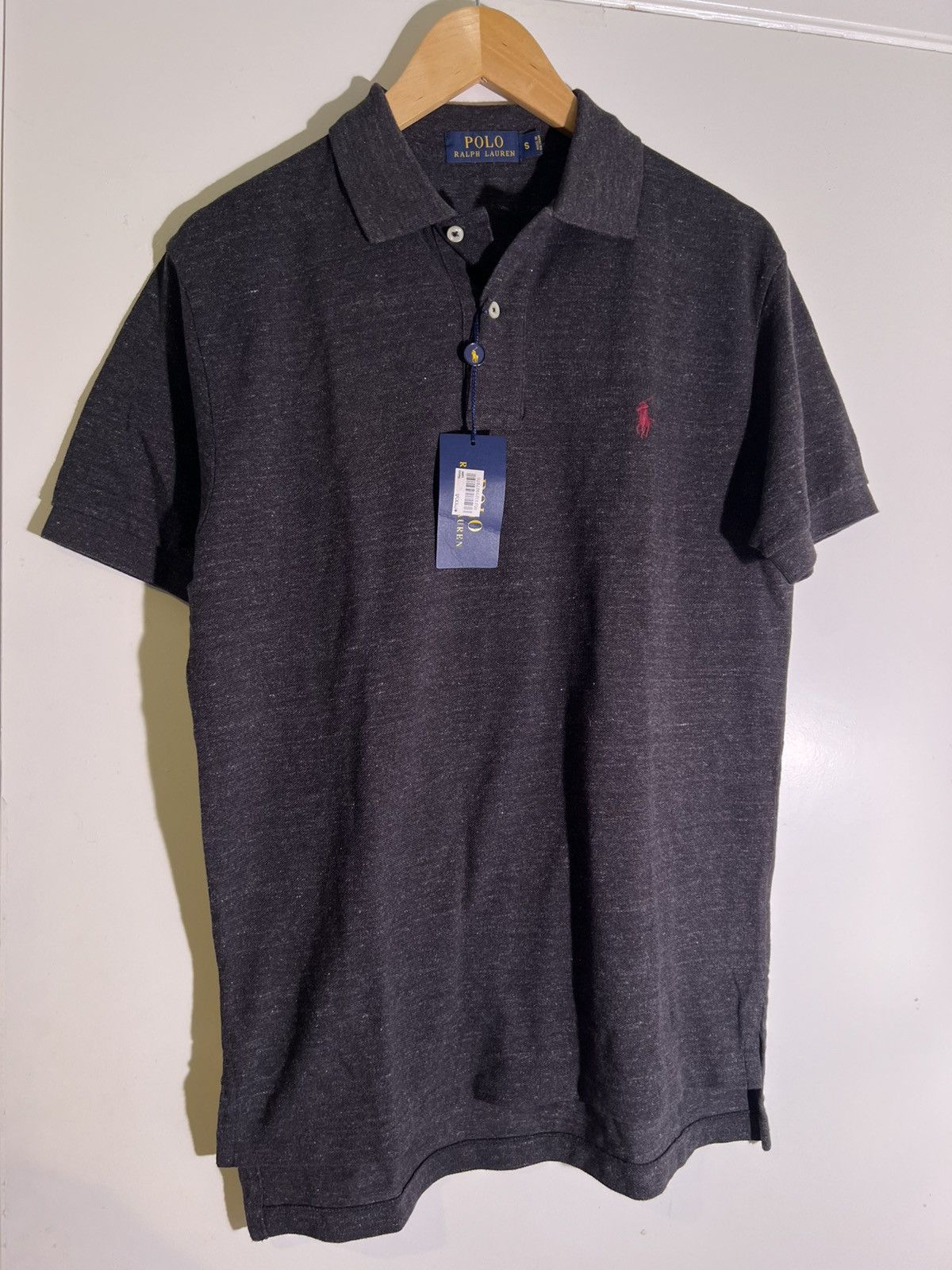 Polo Ralph Lauren Y2K 2000’s VTG Vintage Polo Ralph Lauren Grey Collar Shirt Size US S / EU 44-46 / 1 - 1 Thumbnail