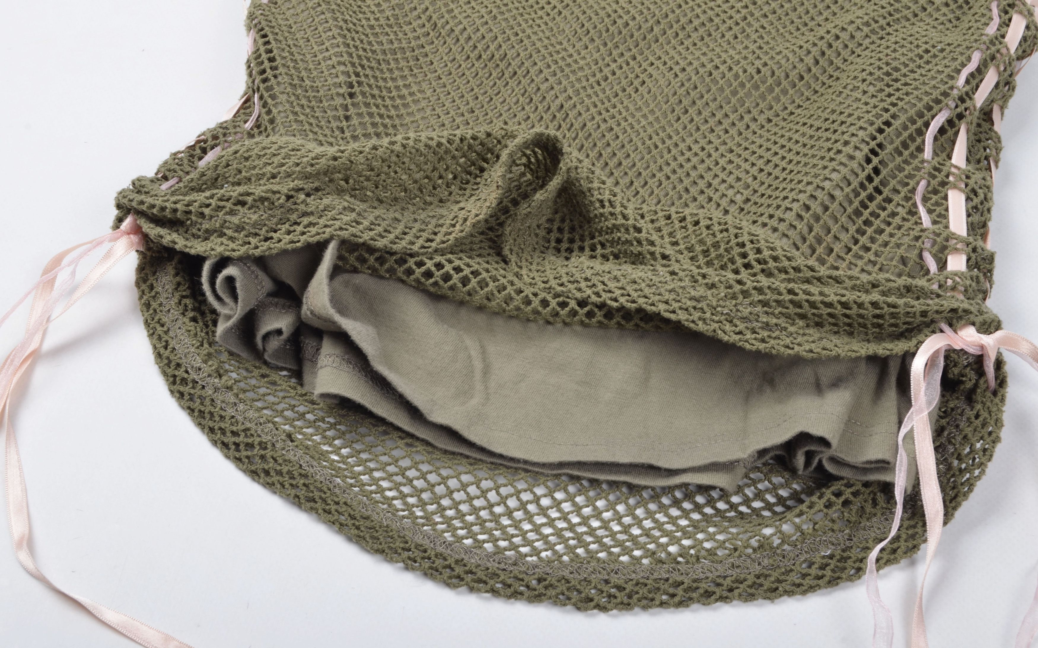 Jasper Conran Vintage Jasper Conran Y2K Grunge Double Layer Fishnet Top Size M / US 6-8 / IT 42-44 - 8 Thumbnail