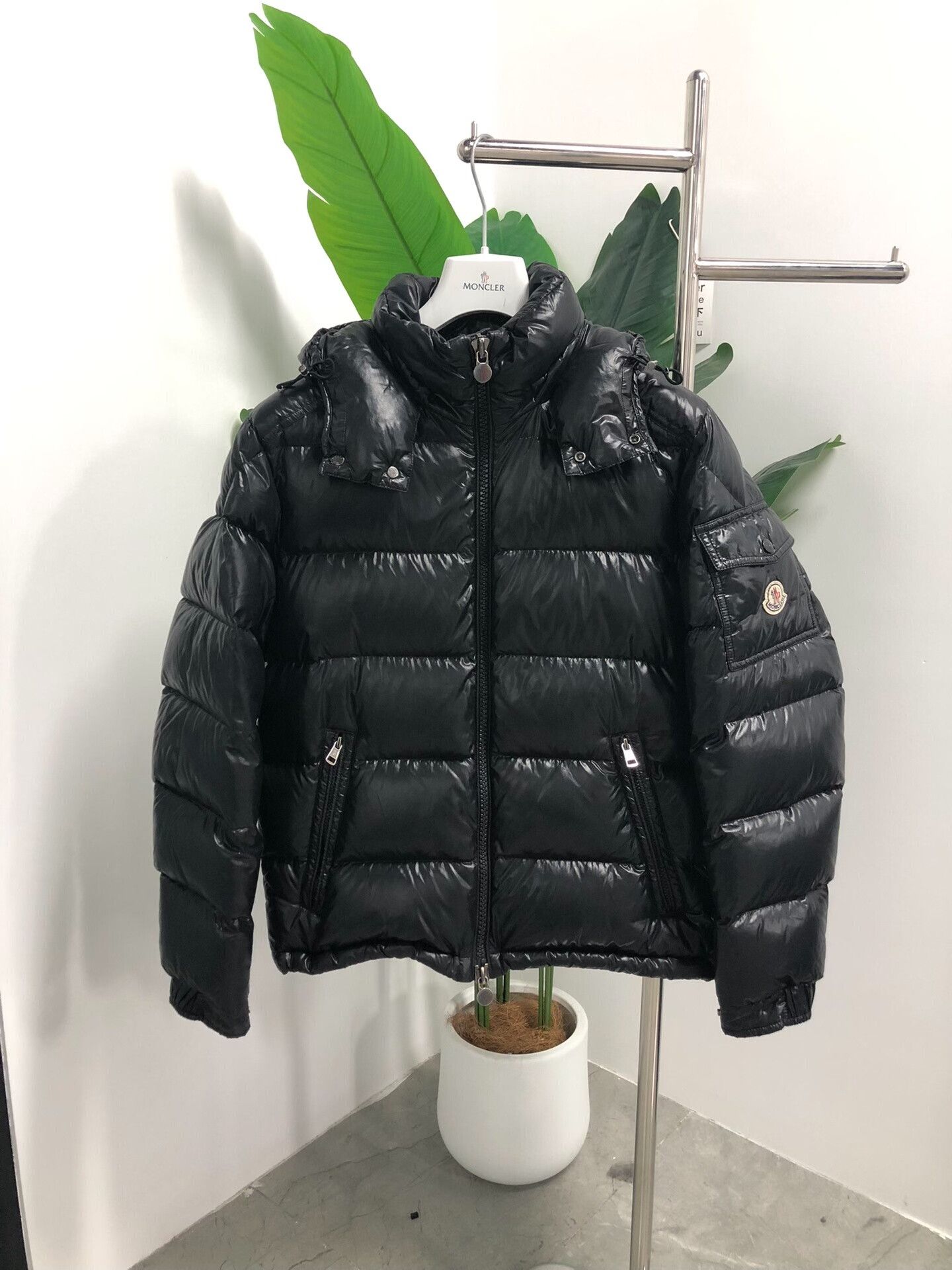 Moncler Moncler Maya Series Black Padded Jacket Size US M / EU 48-50 / 2 - 1 Thumbnail