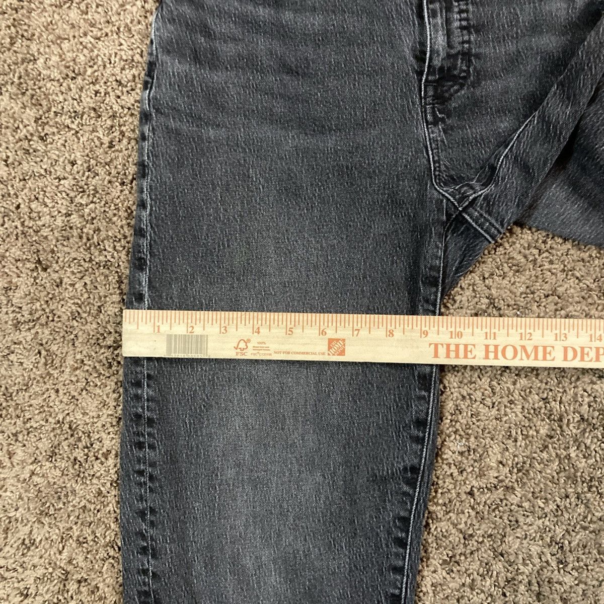 Other Madewell Women's Balloon Jeans Faded Black Denim Size 26 Size 26" / US 2 / IT 38 - 6 Thumbnail