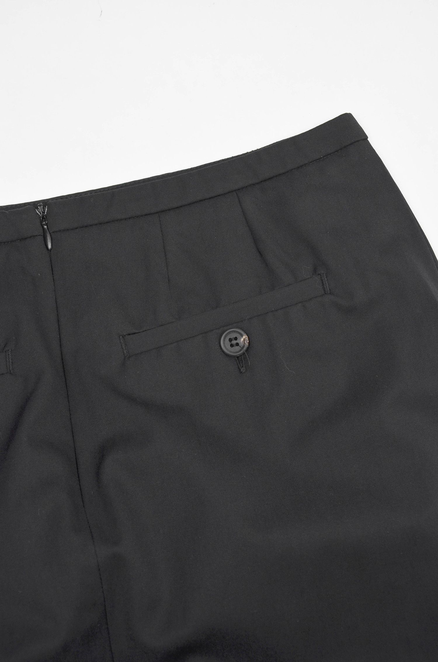 Miu Miu Miu Miu 2007 Wool Pencil Skirt Black - Size IT38 Size 26" / US 2 / IT 38 - 7 Thumbnail
