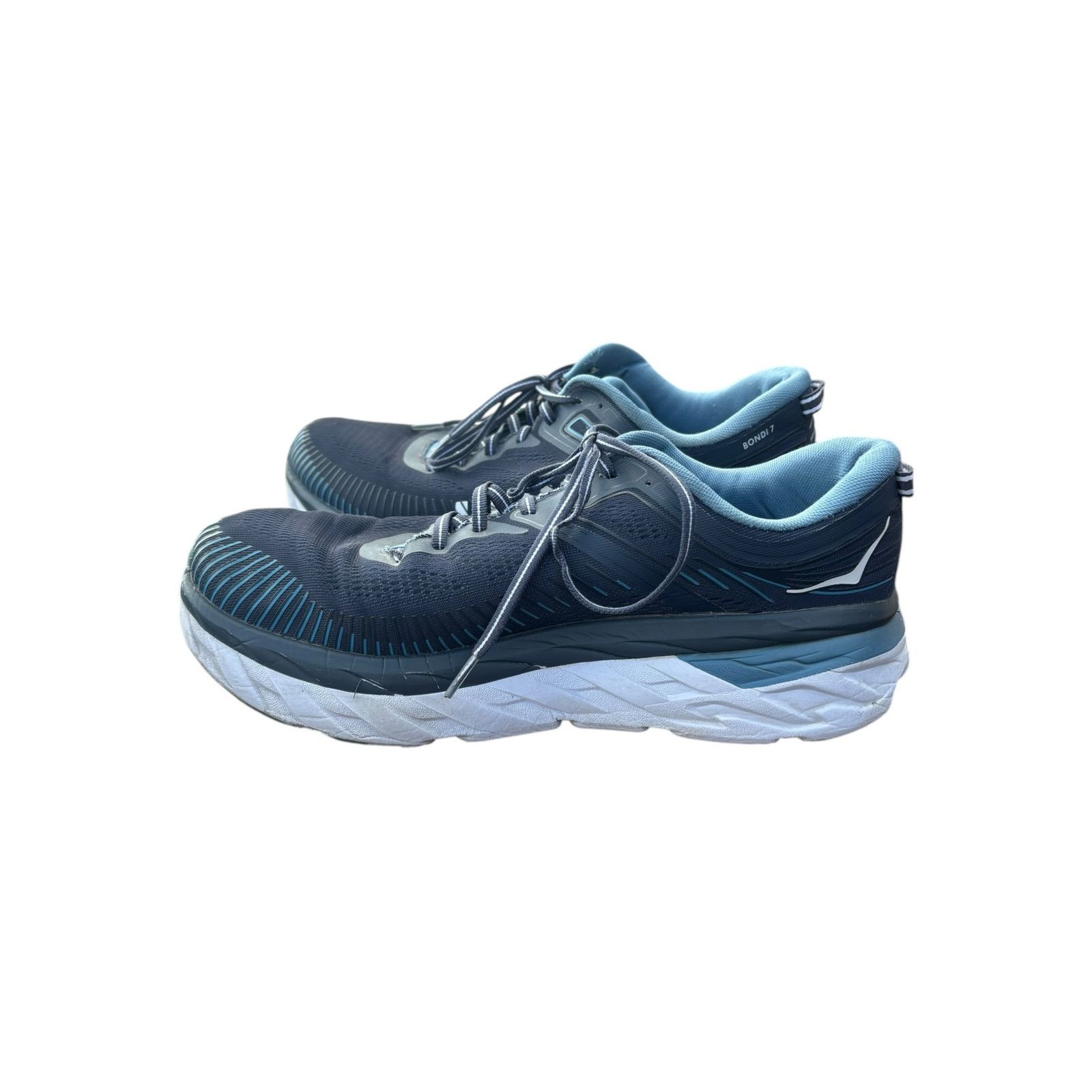 Hoka Hoka One One Bondi 7 Mens Size 12 2E Wide Running Shoes Size US 12 / EU 45 - 11 Thumbnail