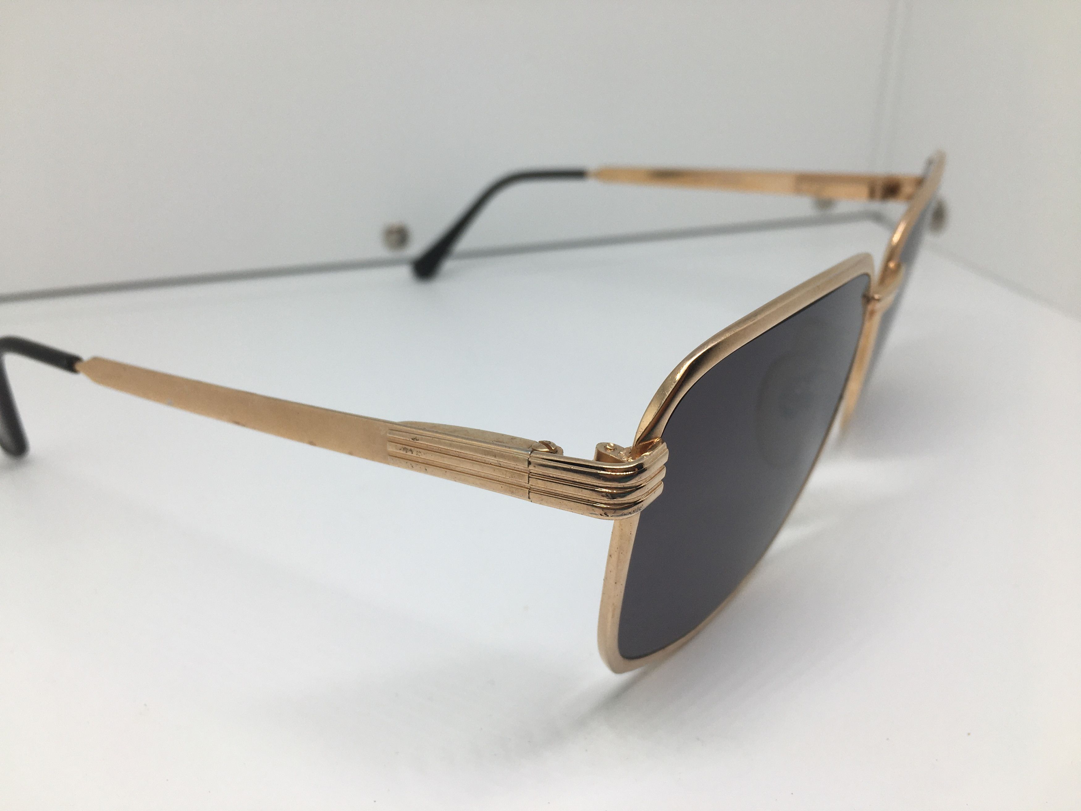 Vintage Vintage Charisma CH-104 22KGP Gold Sunglasses Frame Size ONE SIZE - 2 Thumbnail