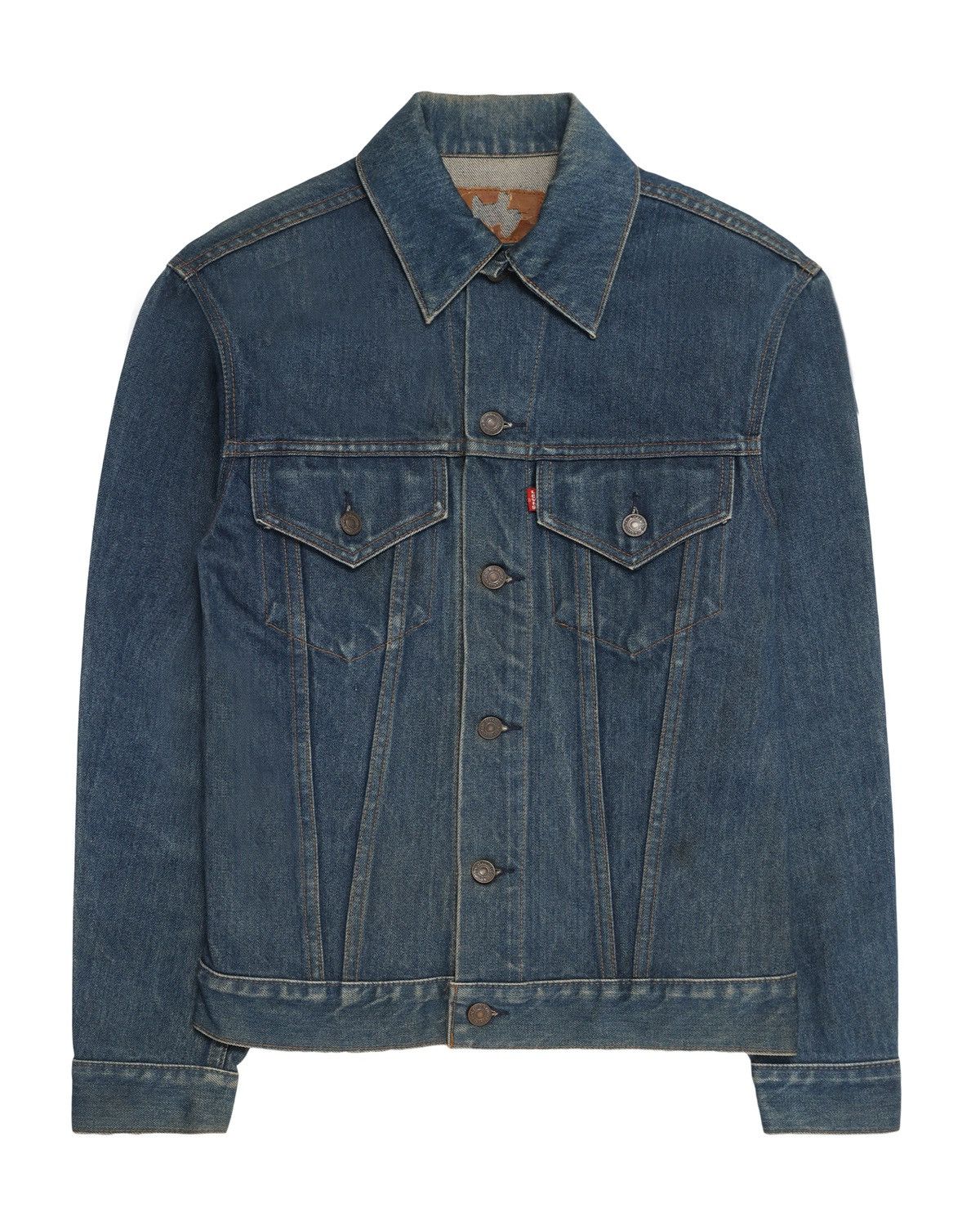 Levi's -Levi’s Type III Distressed Denim Jacket Size US S / EU 44-46 / 1 - 1 Thumbnail