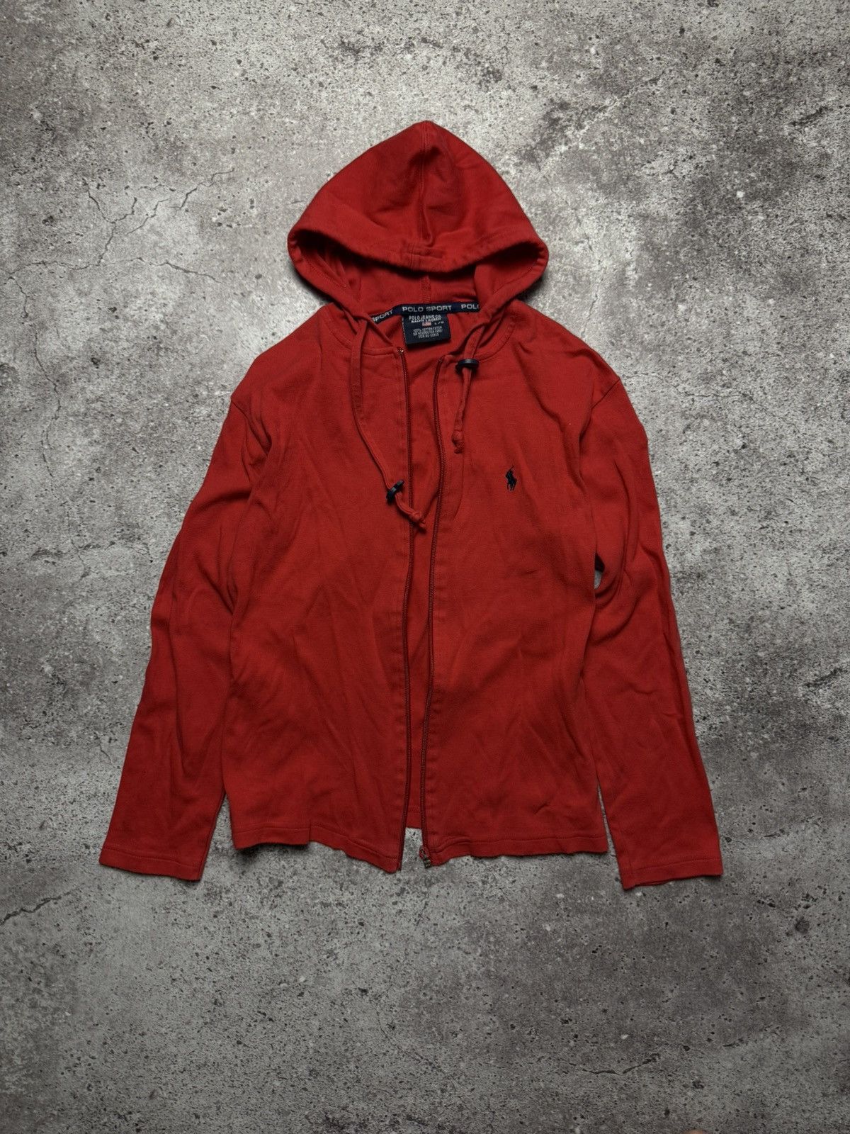Polo Ralph Lauren Vintage Zip Hoodie Ralph Lauren Polo sport 90s y2k Size S / US 4 / IT 40 - 1 Thumbnail