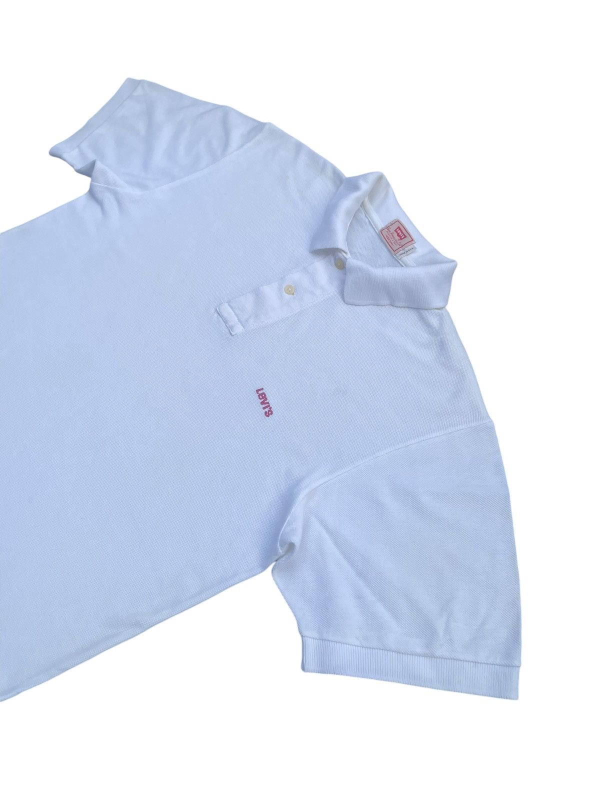Levi's Vintage Levis Polo Tshirt Size US M / EU 48-50 / 2 - 2 Thumbnail
