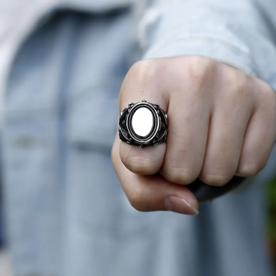 Japanese Brand × Vintage Gothic punk ring Size ONE SIZE - 2 Thumbnail