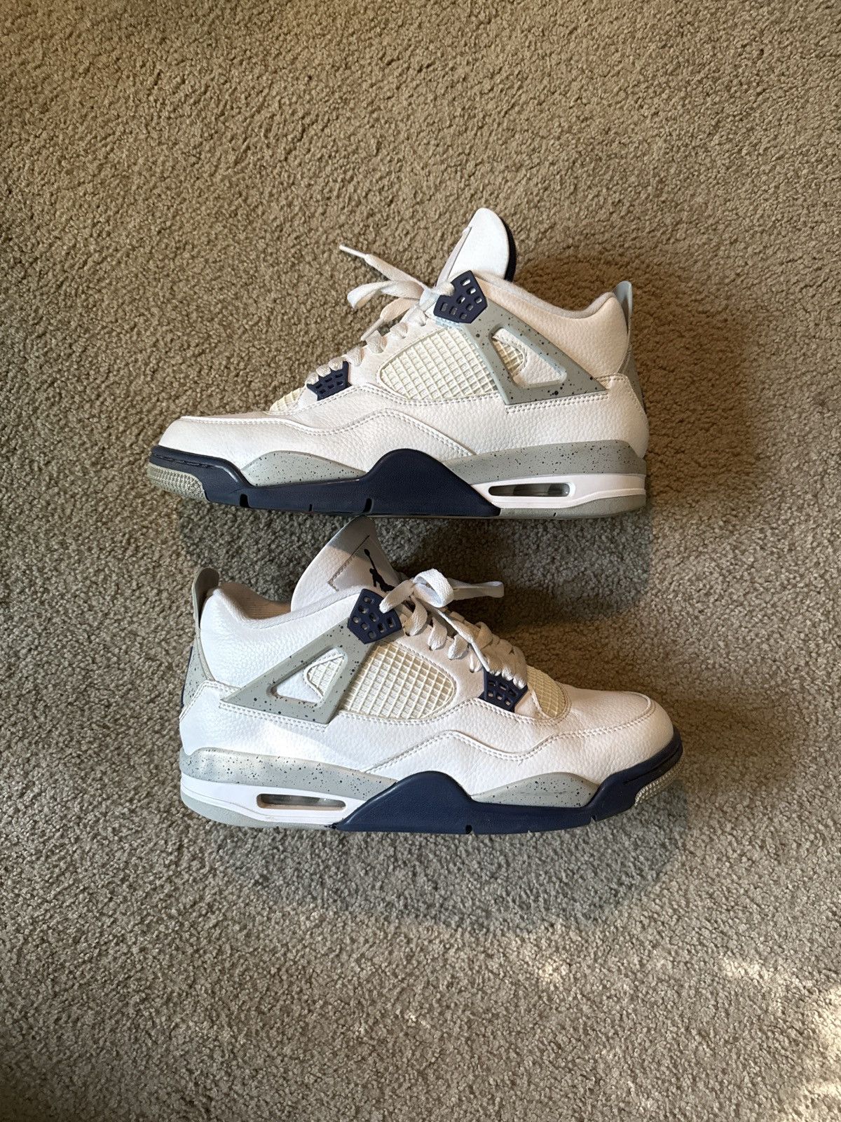 Jordan Brand × Nike jordan 4 midnight navy Size US 12 / EU 45 - 2 Thumbnail