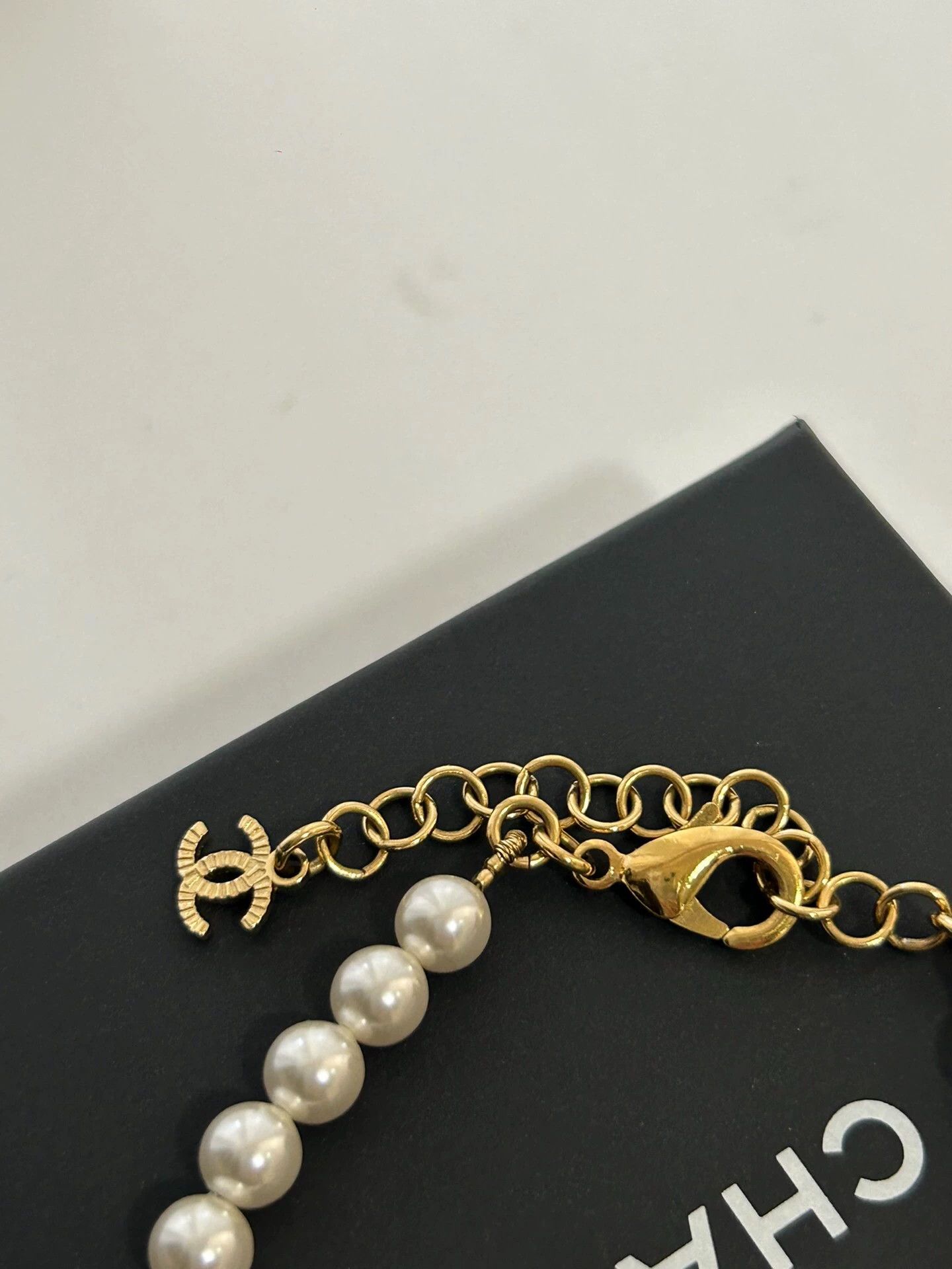Chanel Chanel 24P Women's Pearl Heart Bracelet 99 New Size ONE SIZE - 3 Thumbnail