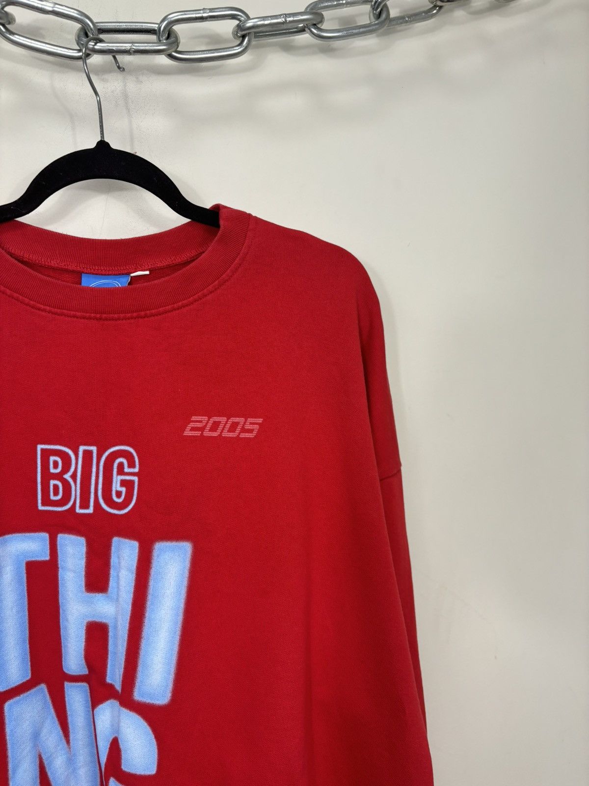 Vintage 2005 Durex Big Thing Logo Y2K Hype Sweatshirt Size US L / EU 52-54 / 3 - 8 Thumbnail