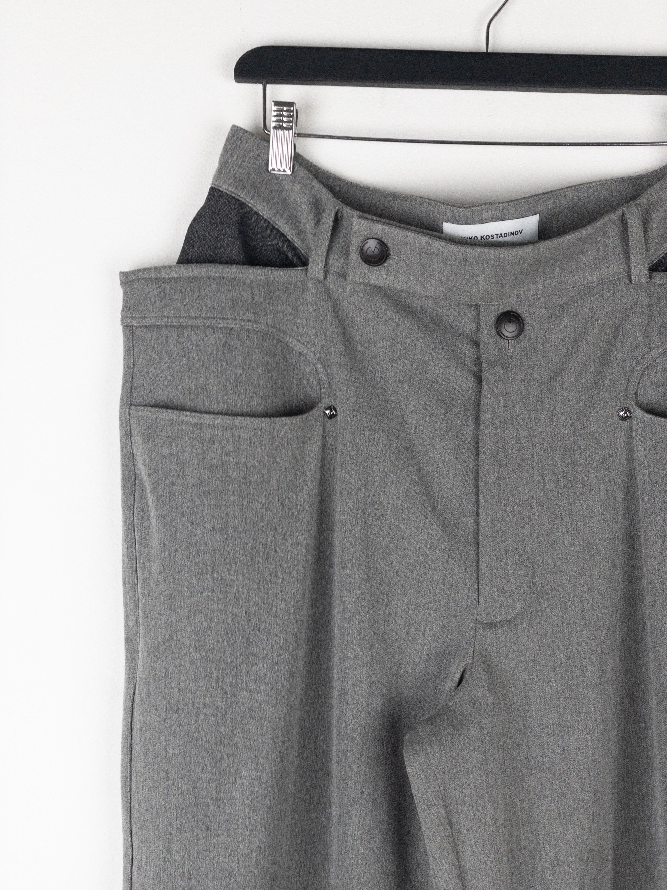 Kiko Kostadinov Kiko Kostadinov AW22 0013 Antharas Wide Trousers Size US 32 / EU 48 - 9 Thumbnail