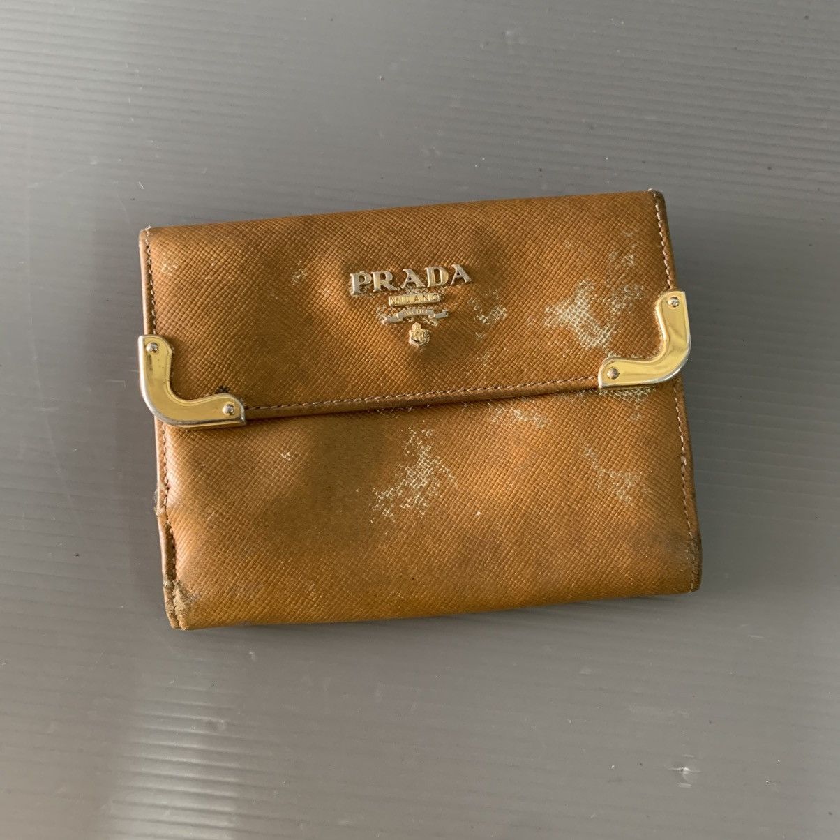 Prada Prada Leather Wallet Size ONE SIZE - 1 Thumbnail
