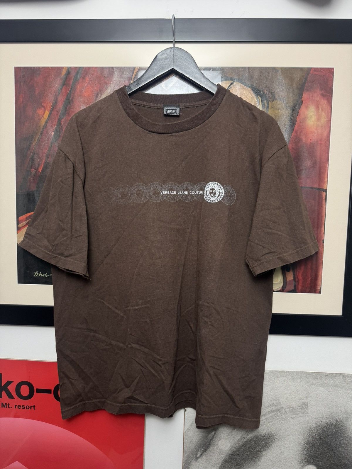 Versace Jeans Couture versace jeans couture medusa logo vintage tee rare designer Size US L / EU 52-54 / 3 - 1 Thumbnail