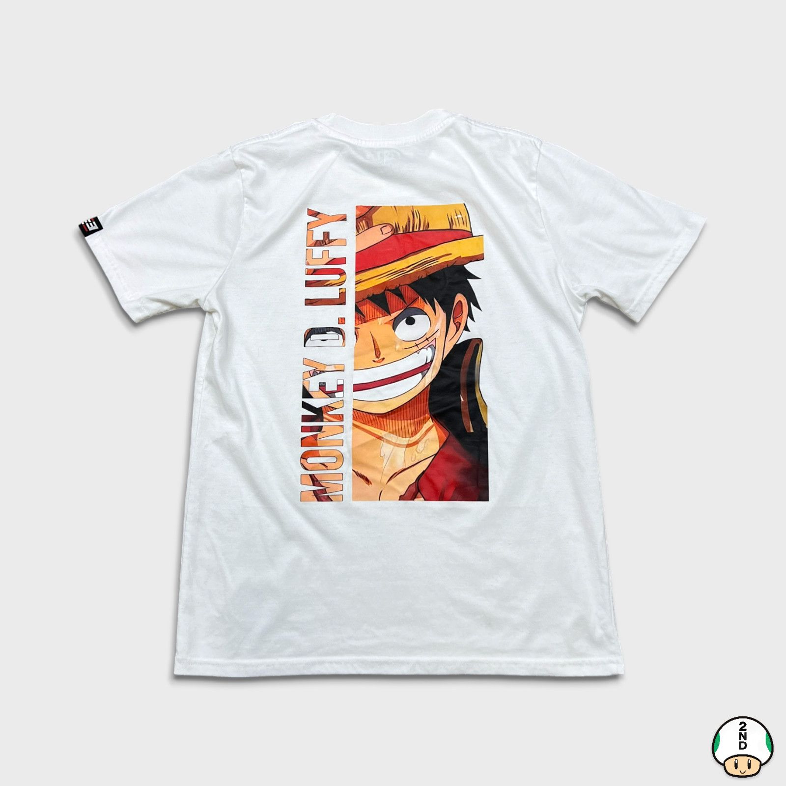Anime × One Piece × Vintage One Piece Shirt Monkey Luffy Anime Graphic Short Sleeve Tee Size US S / EU 44-46 / 1 - 1 Thumbnail