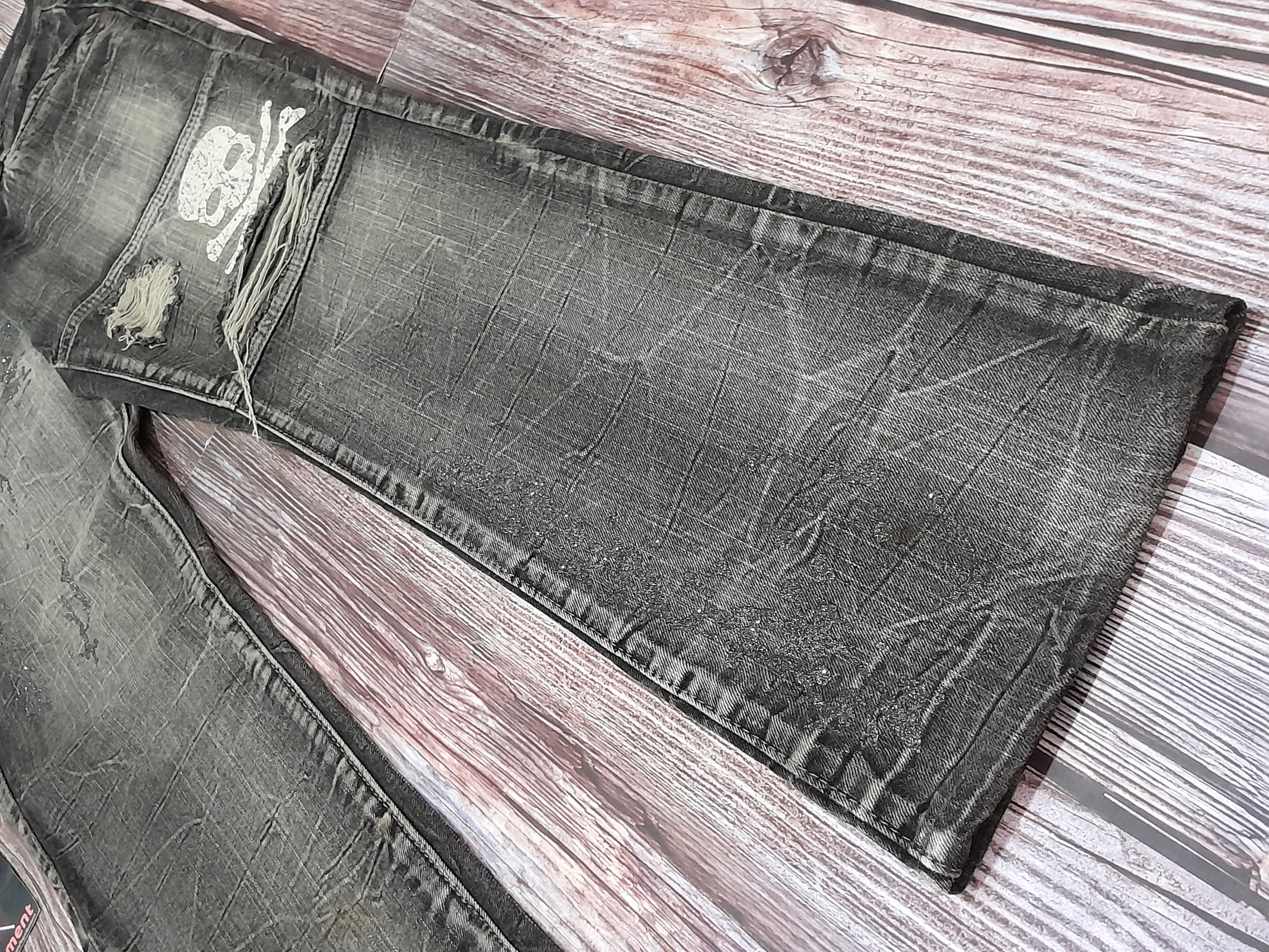 Japanese Brand × Vintage Japanese Brand Skull Wild Life Vintage Jeans Punk Size US 31 - 2 Thumbnail