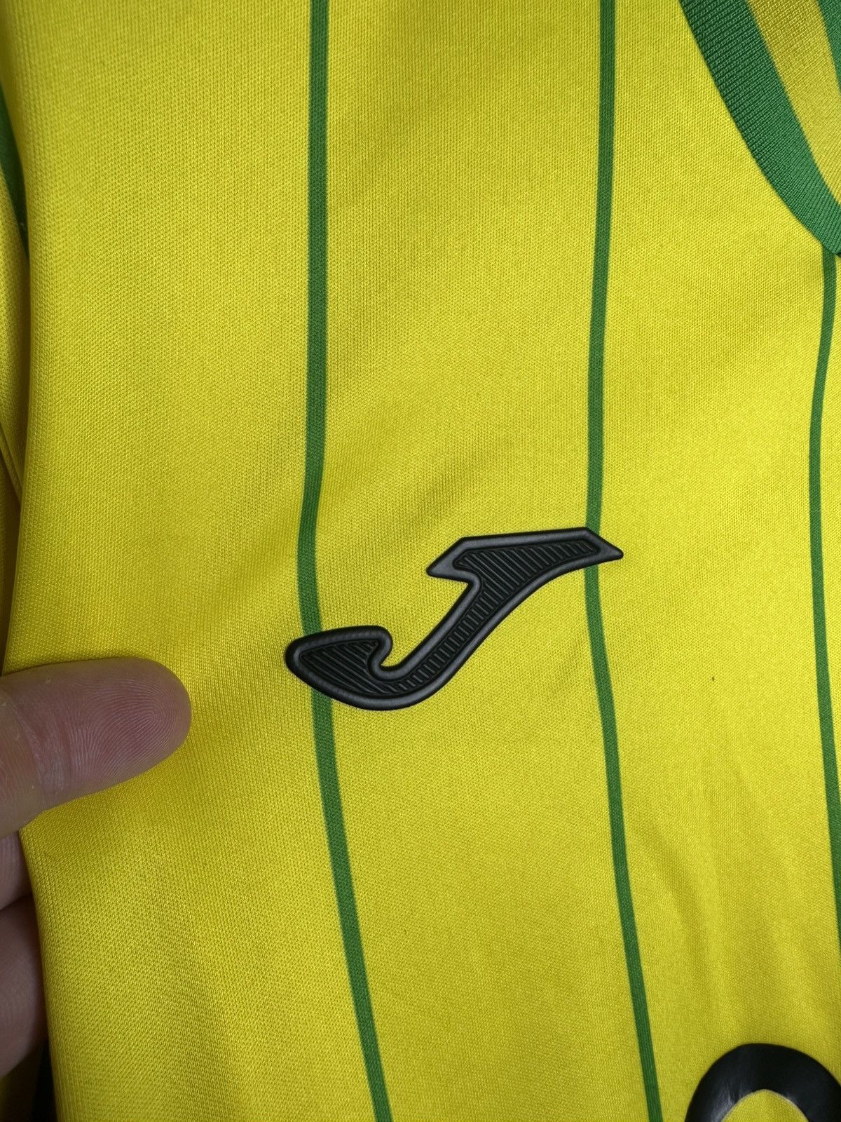 Jerzees Joma Norwich City Home football shirt 2022 - 2023 Size US L / EU 52-54 / 3 - 5 Thumbnail