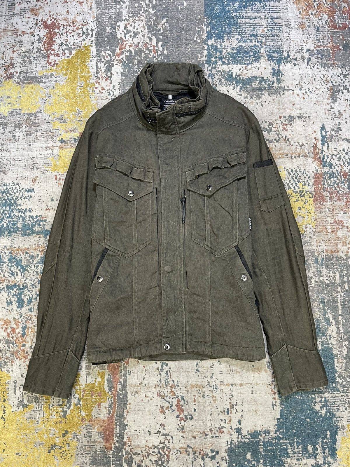 Japanese Brand Fieldcore Multi Functional Pocket Utility Work Jacket Size US M / EU 48-50 / 2 - 1 Thumbnail