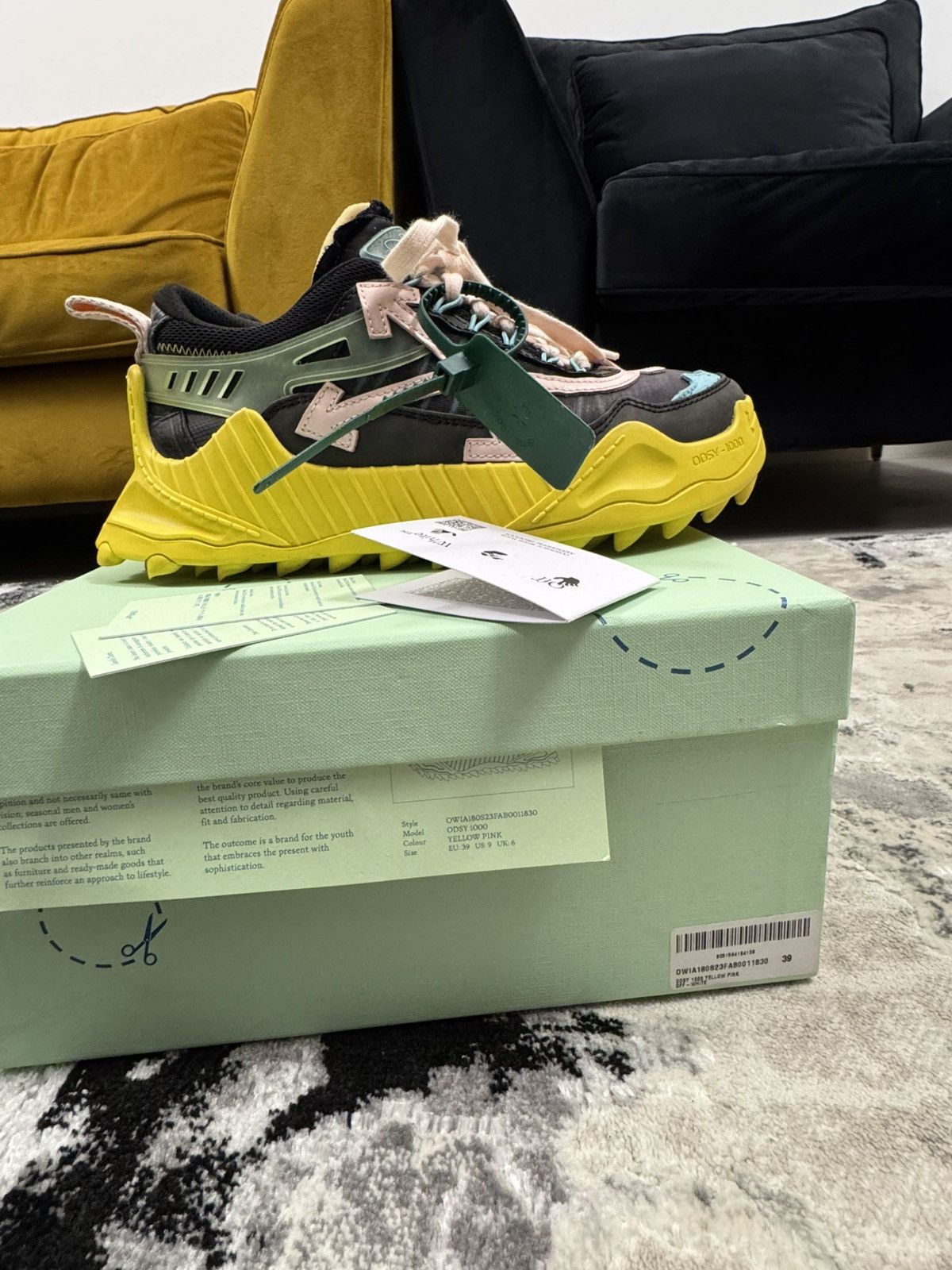 Off-White Odsy 1000 low-top sneakers Size US 8 / IT 38 - 15 Thumbnail