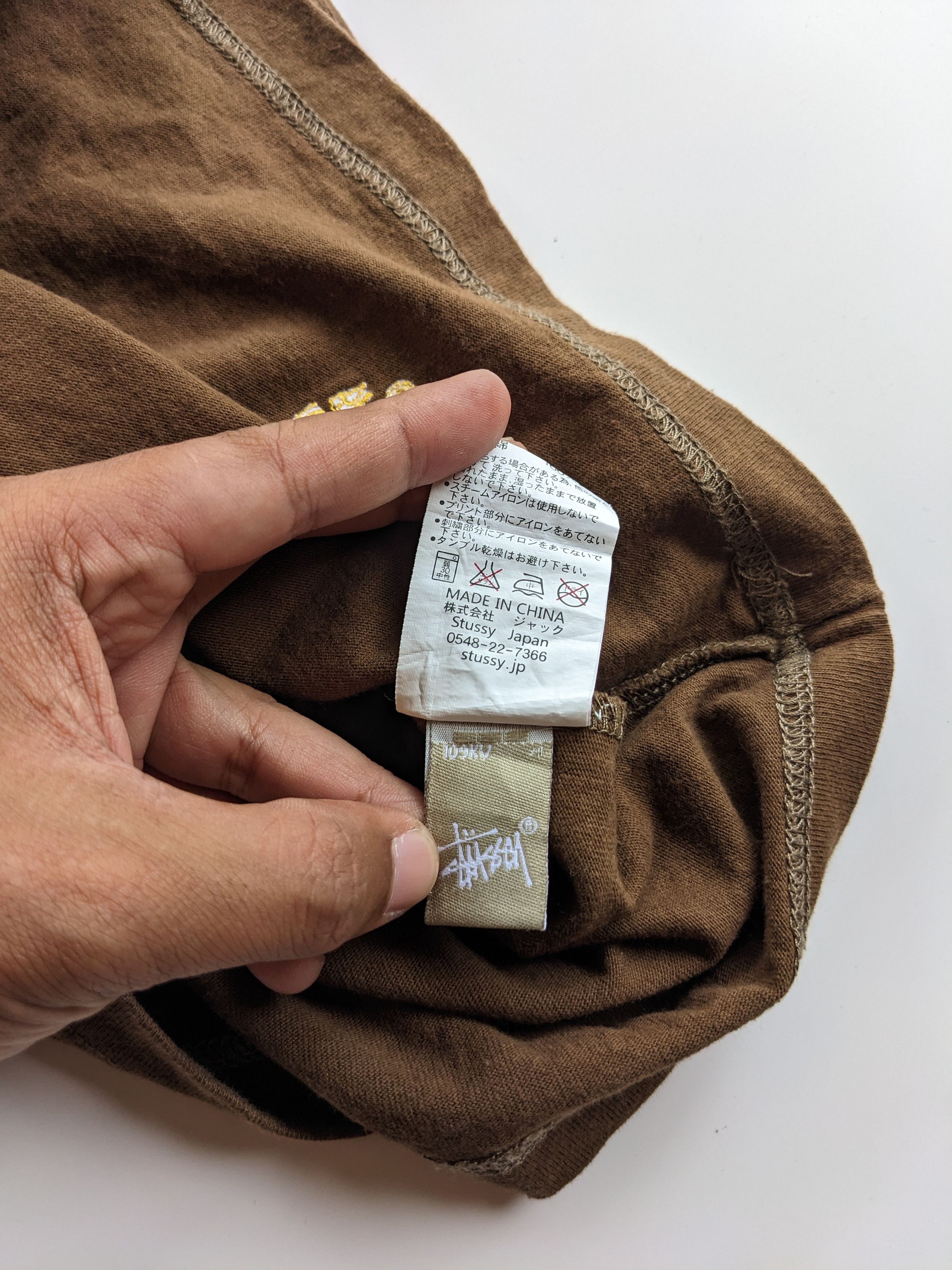 Stussy Stussy most basic plain tee Size US M / EU 48-50 / 2 - 4 Thumbnail