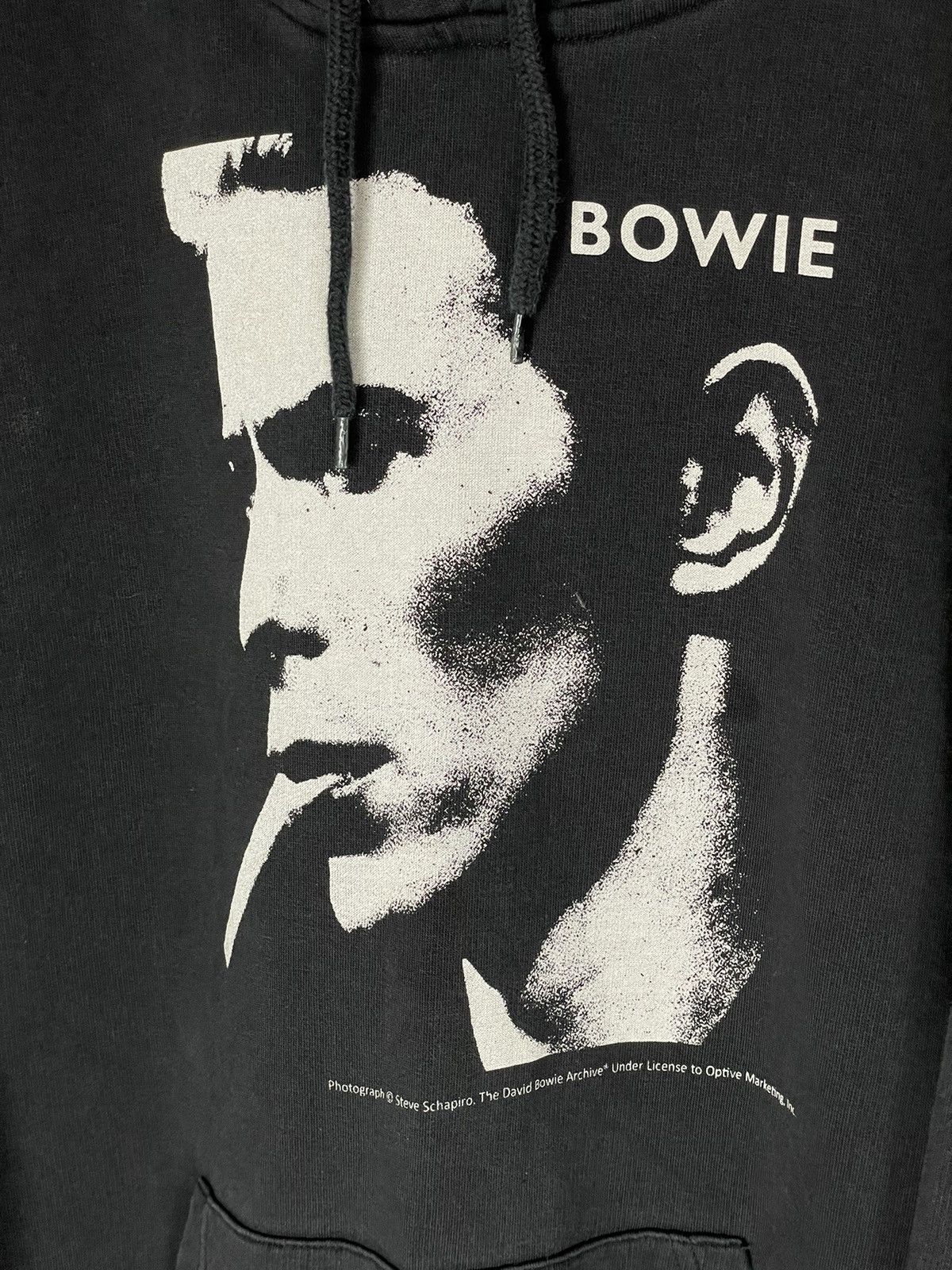 Band Tees × Vintage Vintage David Bowie Archival Big Logo Y2K Hoodie Size US L / EU 52-54 / 3 - 8 Thumbnail
