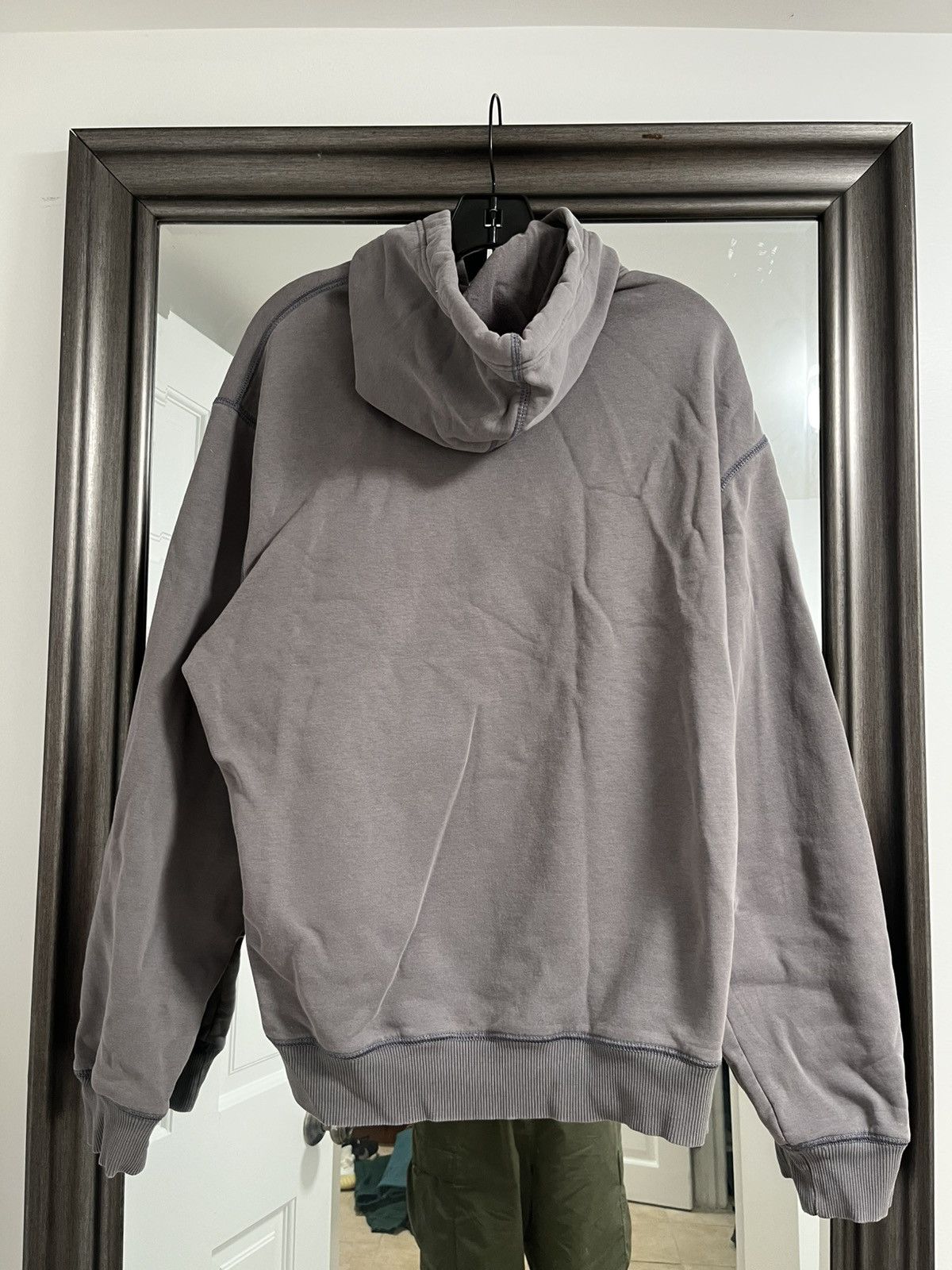 Nike Grey and blue Nike Spellout y2k hoodie vintage l size Size US L / EU 52-54 / 3 - 5 Thumbnail