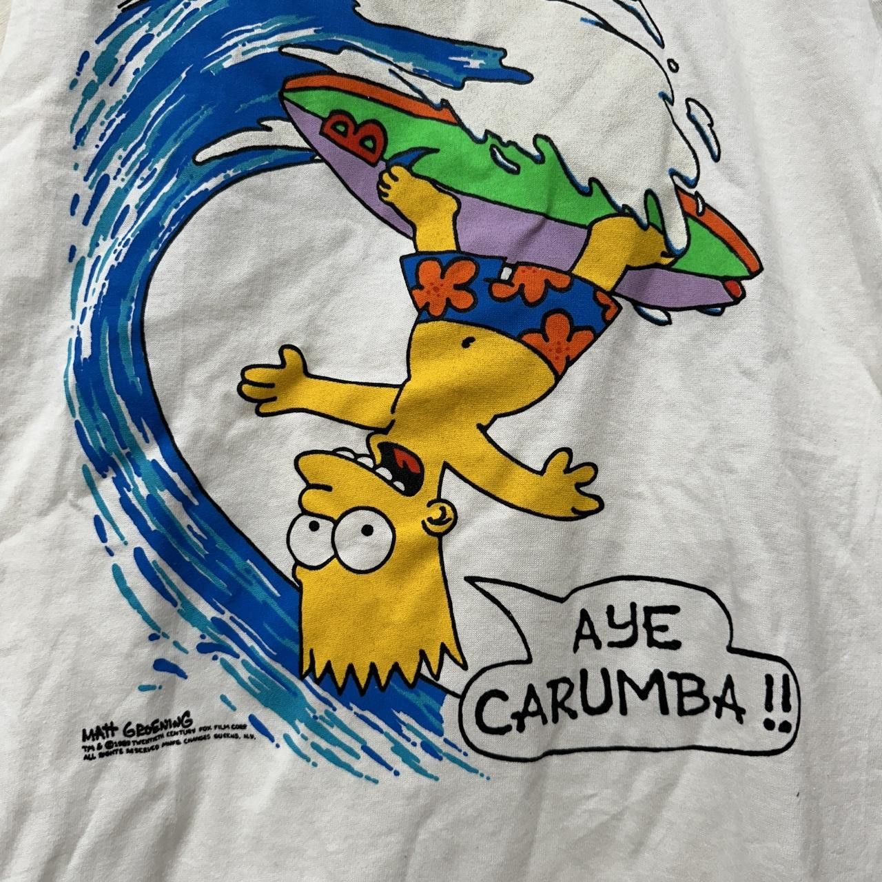 Changes RARE Vintage Bart Simpson Changes Single Stitch Surfing Size US XL / EU 56 / 4 - 5 Thumbnail