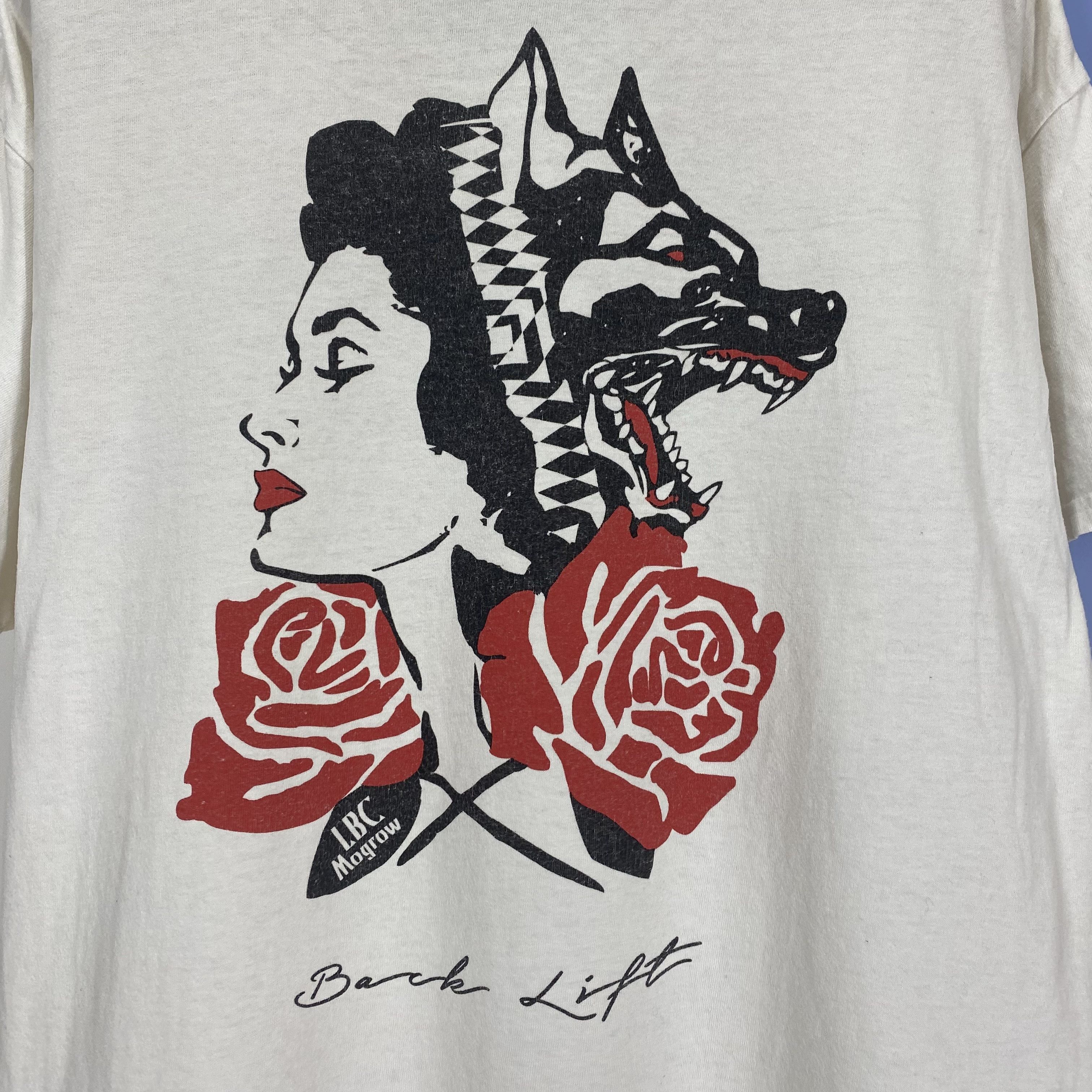 Gildan BARK LIFT LBC MOGROW T Shirt #1856/08 Size US XL / EU 56 / 4 - 2 Thumbnail
