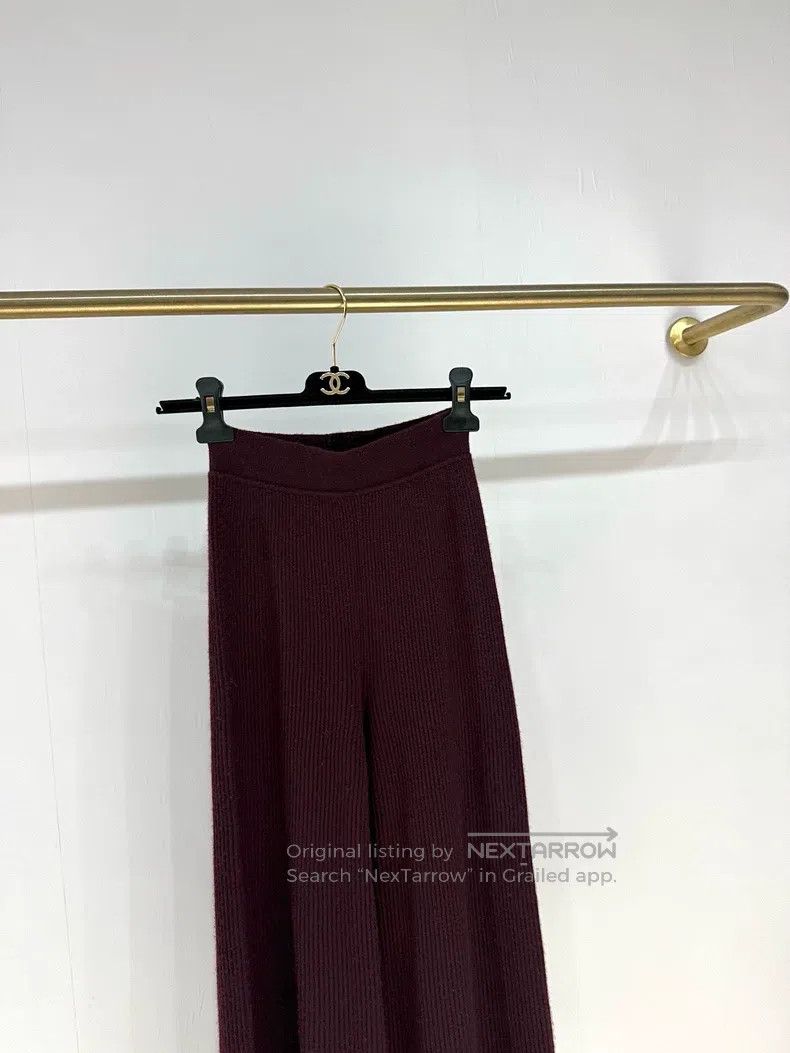 Loro Piana Loro Piana 24FW Autumn/Winter Pomegranate Red Cashmere and Size 25" / US 0 / IT 36 - 3 Thumbnail