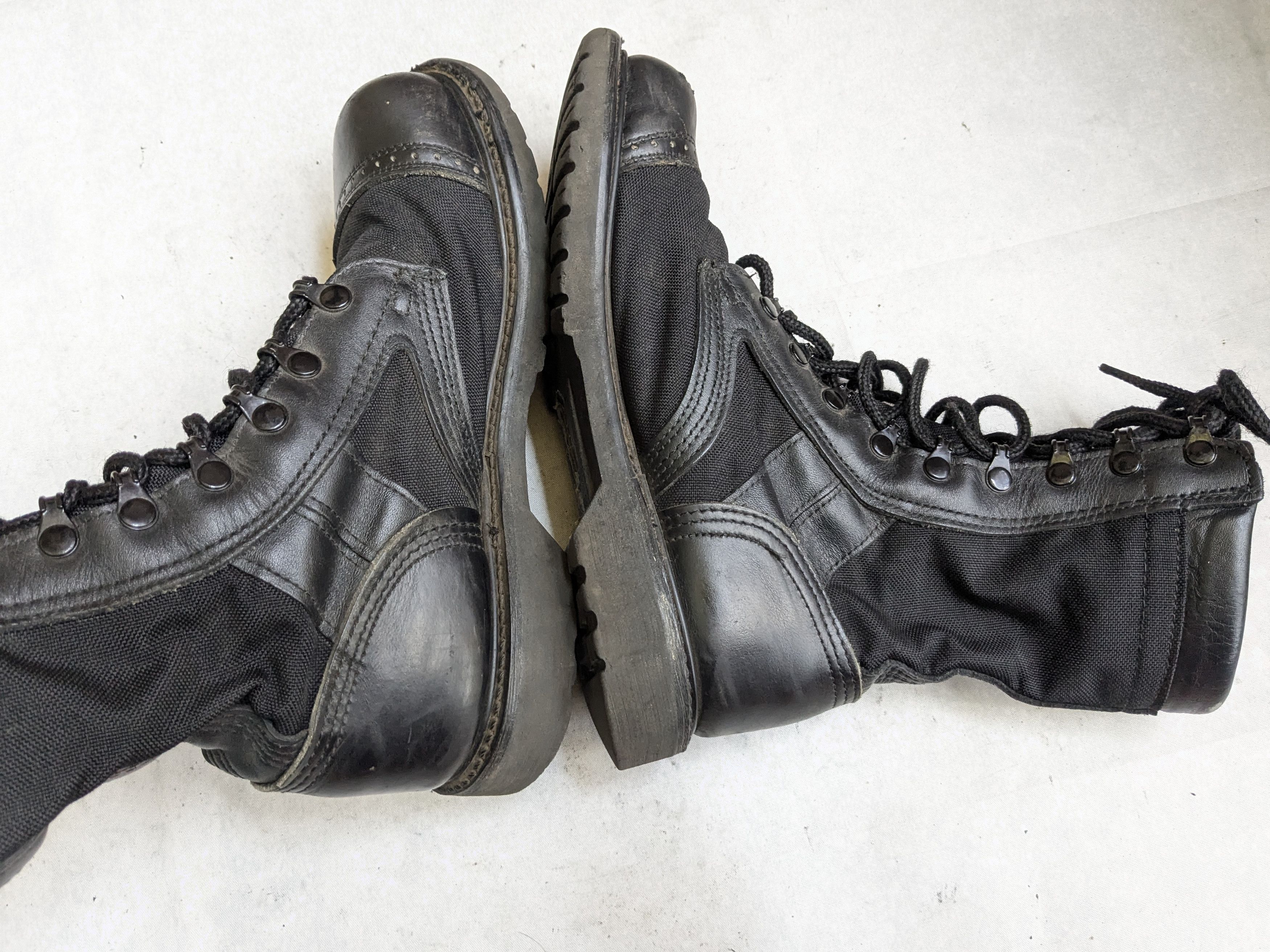 Corcoran Corcoran Combat Boots Black 7 Leather Lace Up USA Size US 7 / EU 40 - 6 Thumbnail
