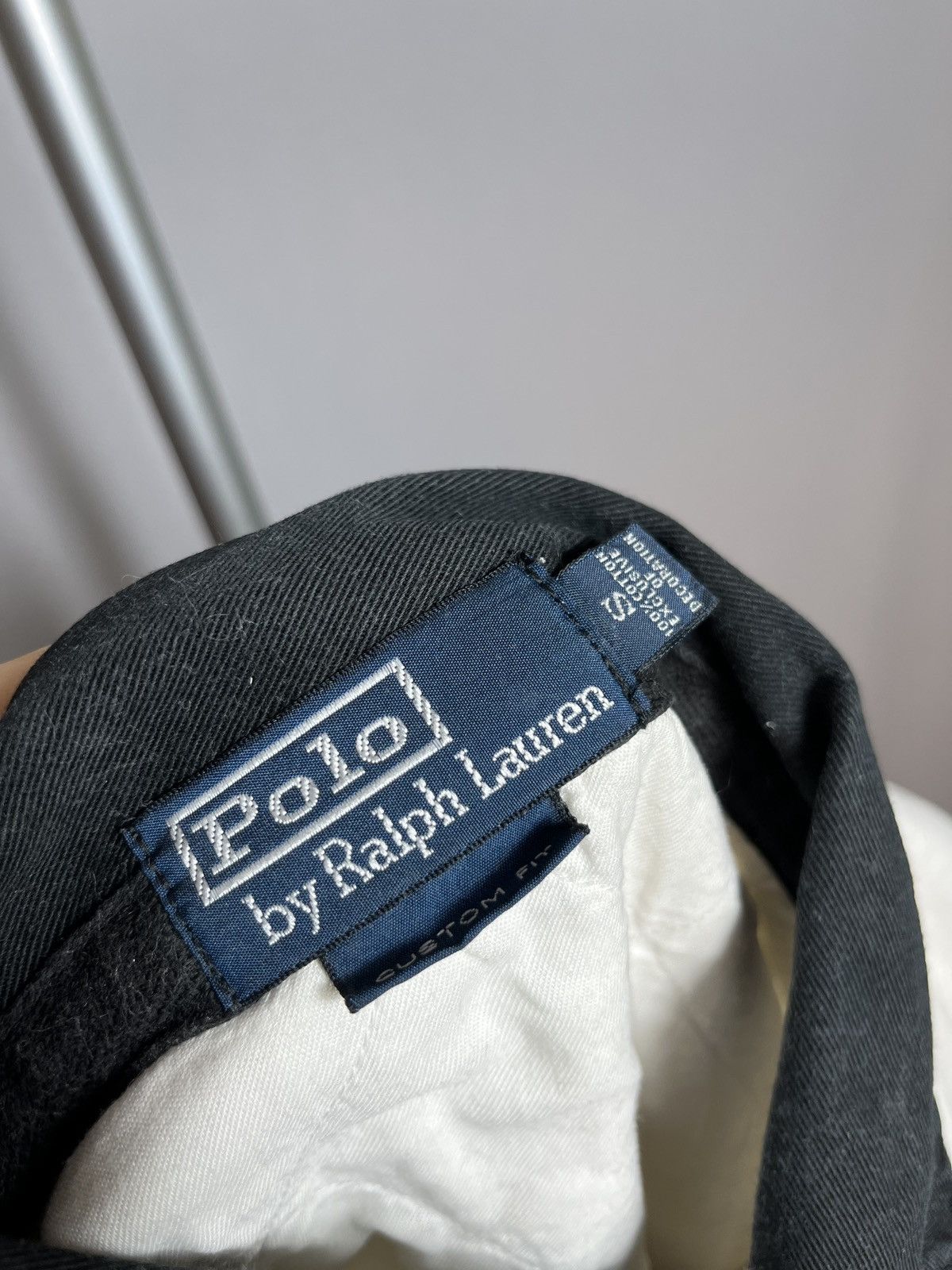 Vintage 90s Polo Ralph Lauren Rugby Long White Mens Cotton Size US S / EU 44-46 / 1 - 7 Thumbnail
