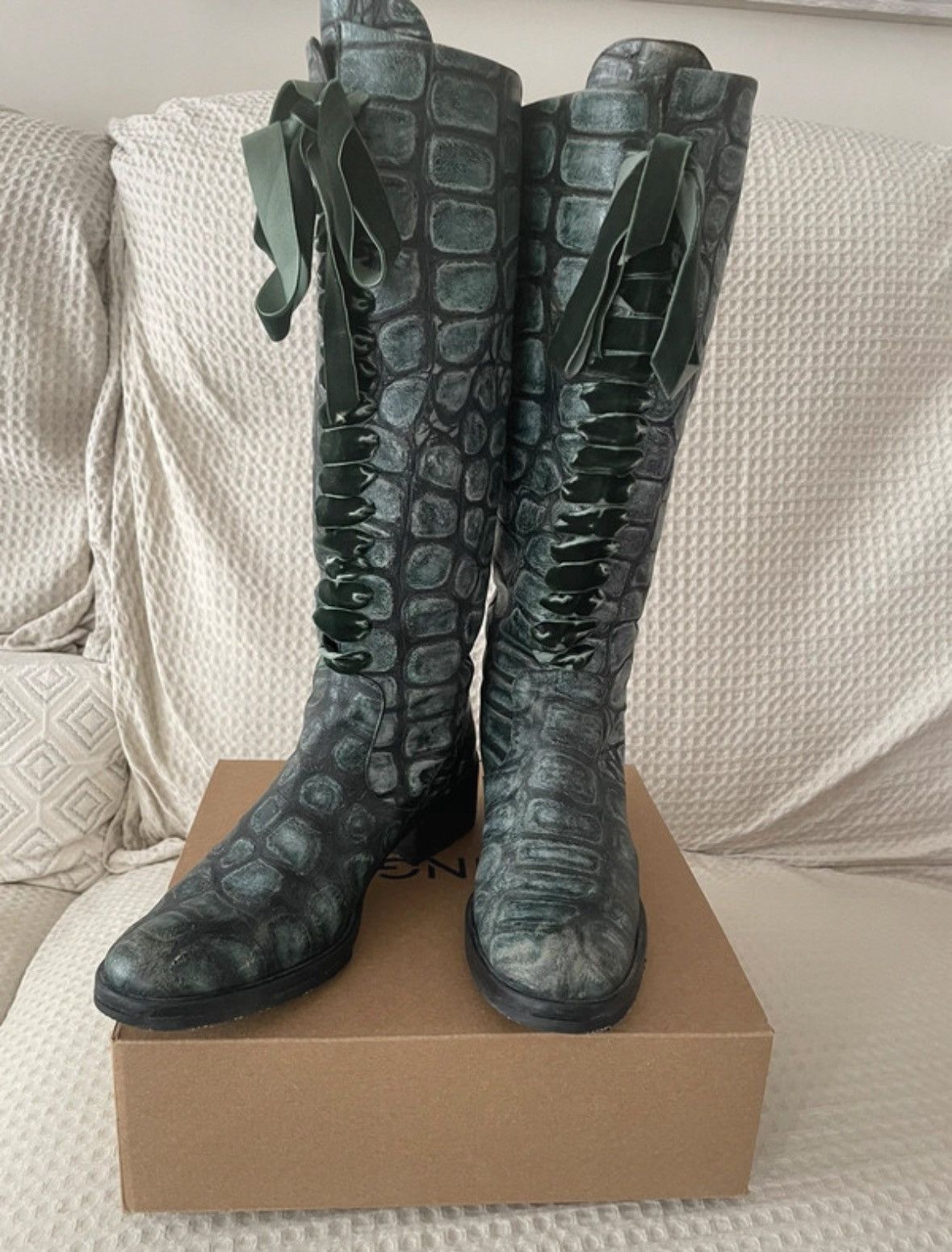 Other Avant-Garde Muxart dark blue boots 37 Size US 6 / IT 36 - 2 Thumbnail