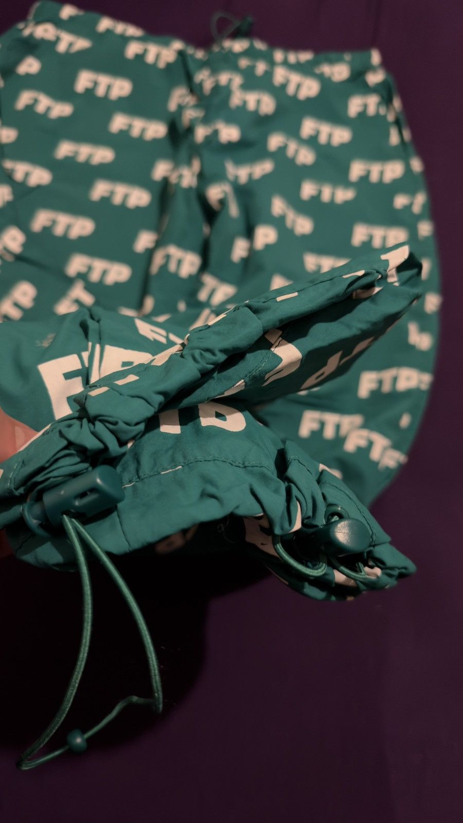 Fuck The Population FTP Anorak Pants Green Size US 36 / EU 52 - 4 Thumbnail