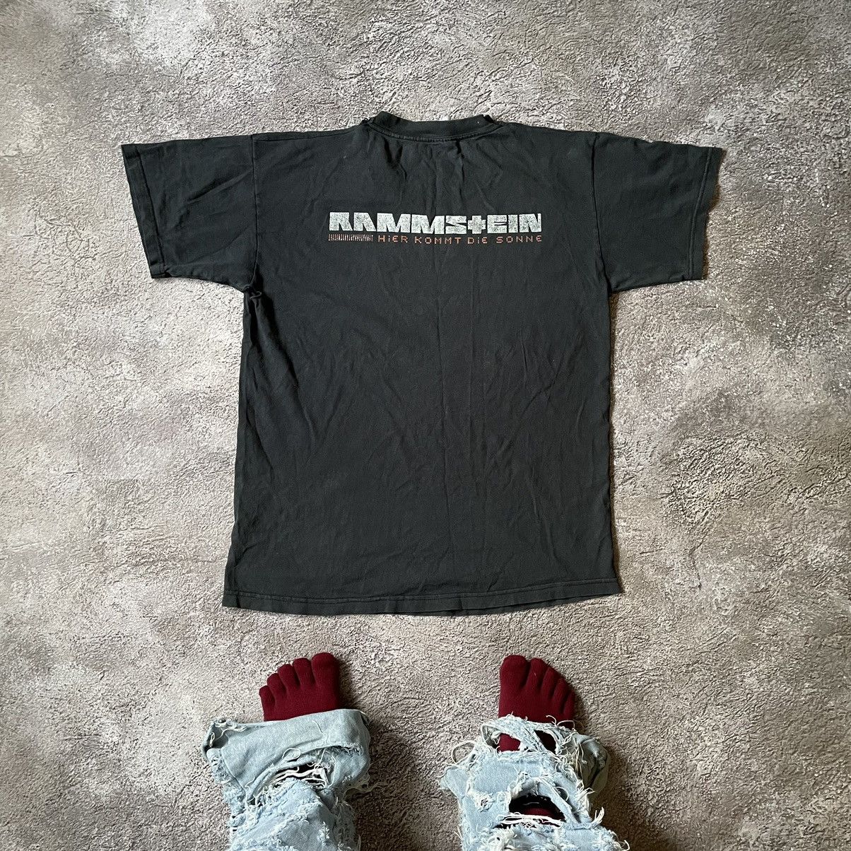 Vintage Vintage Y2K Sun Faded Rammstein Graphic Band Tee Grunge M Size US M / EU 48-50 / 2 - 5 Thumbnail