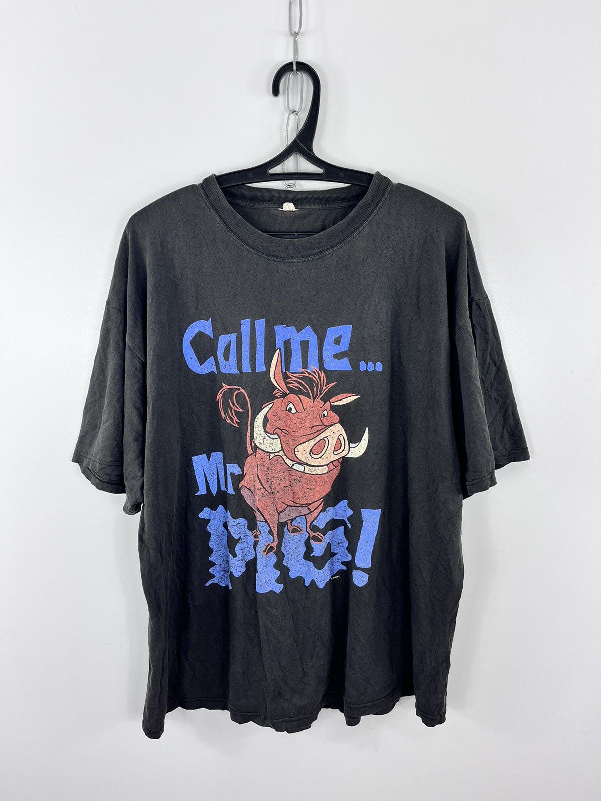 Vintage Vtg Call Me Mr Pig Big Logo T-Shirt Deadstock Gray Size XXL Size US XXL / EU 58 / 5 - 1 Thumbnail