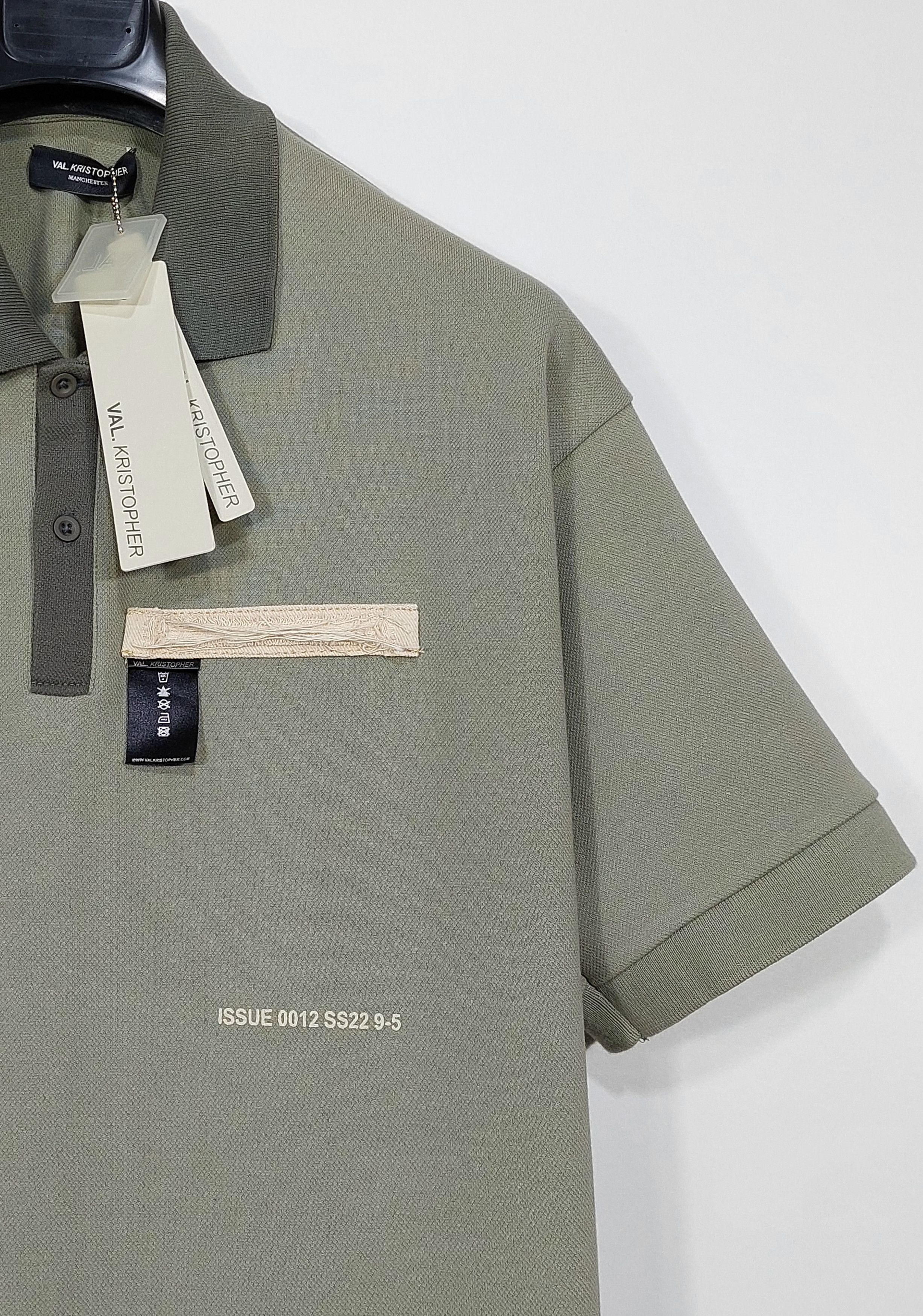 Val Kristopher two toned polo shirt - green M Size US M / EU 48-50 / 2 - 7 Thumbnail