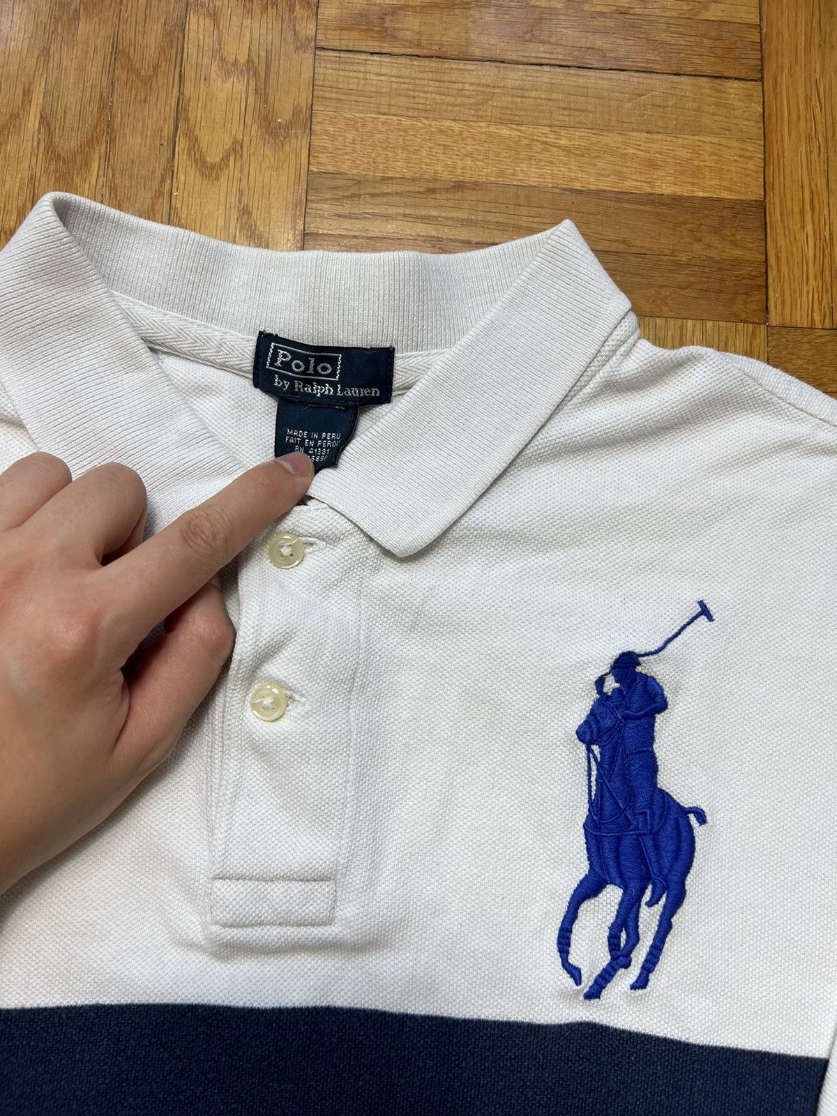 Polo Ralph Lauren × Ralph Lauren Polo Ralph Lauren Chief Keef big pony polo shirt Size US M / EU 48-50 / 2 - 2 Thumbnail