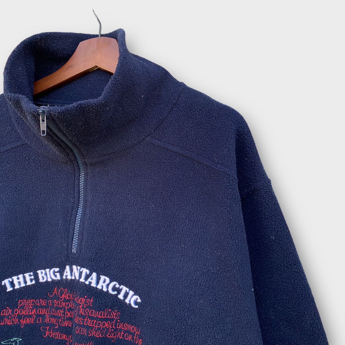 Trussardi × Vintage Vintage 90s Trussardi Italy Fleece Sweater Size US L / EU 52-54 / 3 - 5 Thumbnail