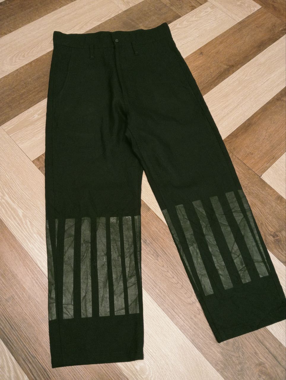 RARE YOHJI YAMAMOTO POUR HOMME SIGNATURE VINTAGE WOOL PANTS