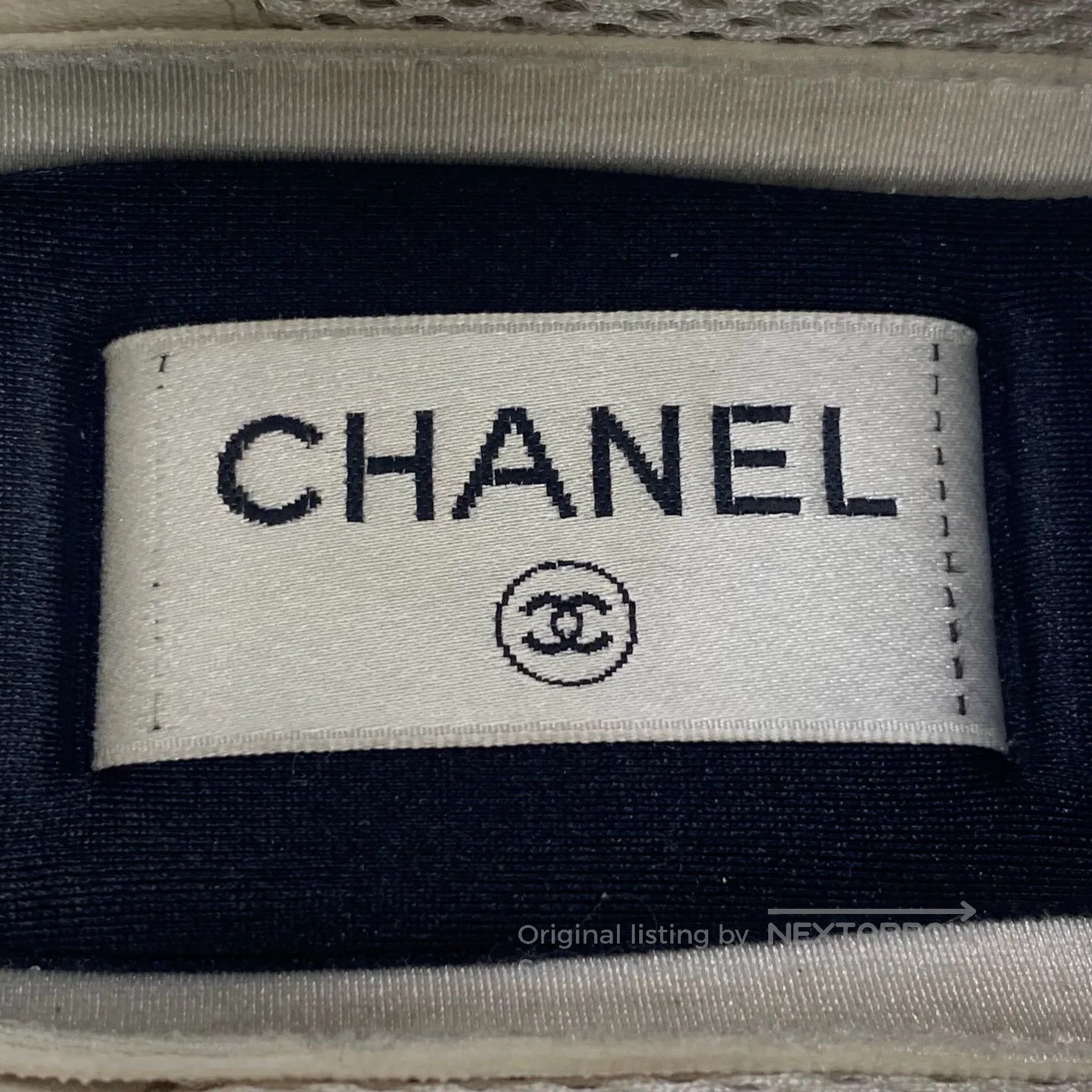 Chanel Chanel Logo Print Casual Sneakers. Size US 5 / IT 35 - 7 Thumbnail