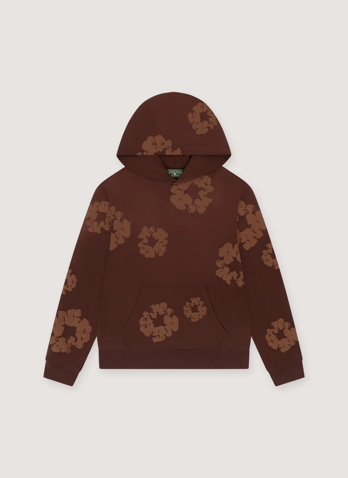 DENIM TEARS Mono Cotton Wreath Sweatshirt Brown Size US M / EU 48-50 / 2 - 1 Thumbnail