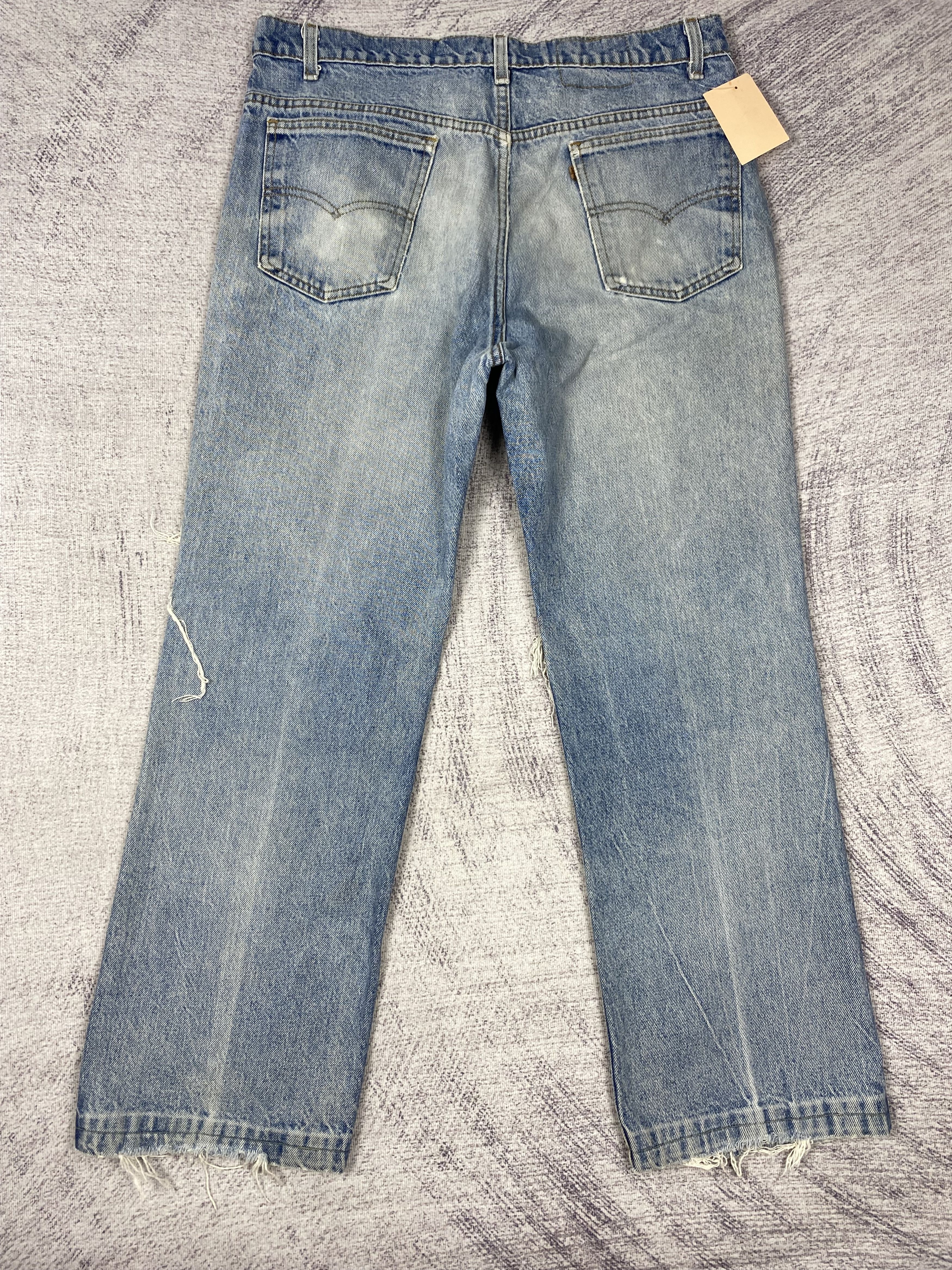 Levi's Vintage Levi's Distressed Blue Denim Jeans PT0481 Size US 38 / EU 54 - 8 Thumbnail